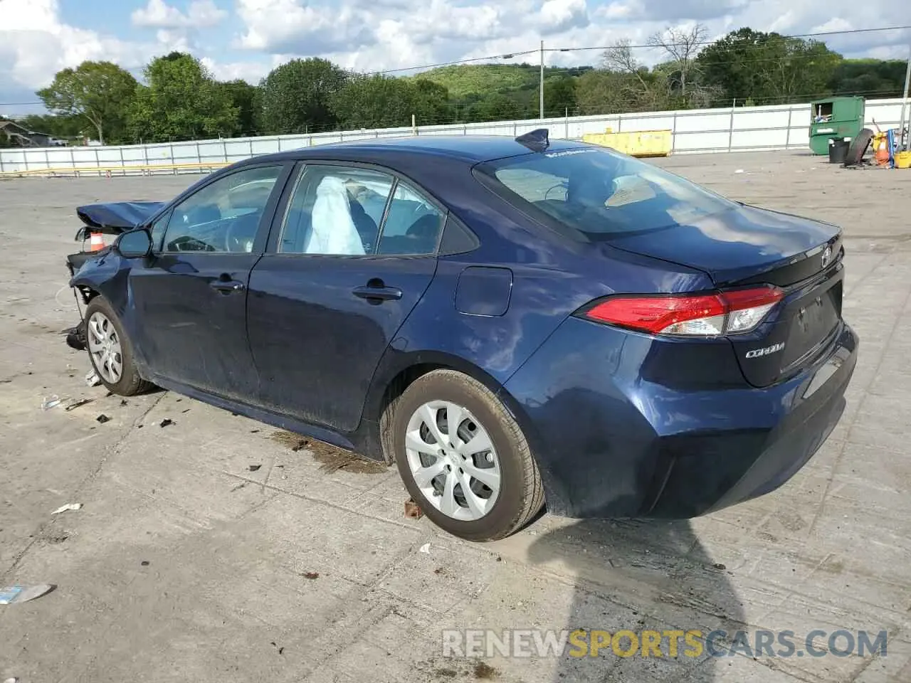 2 Photograph of a damaged car 5YFEPMAEXNP329076 TOYOTA COROLLA 2022