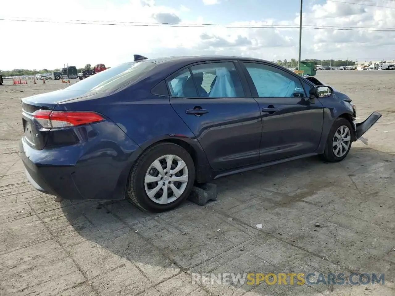3 Photograph of a damaged car 5YFEPMAEXNP329076 TOYOTA COROLLA 2022