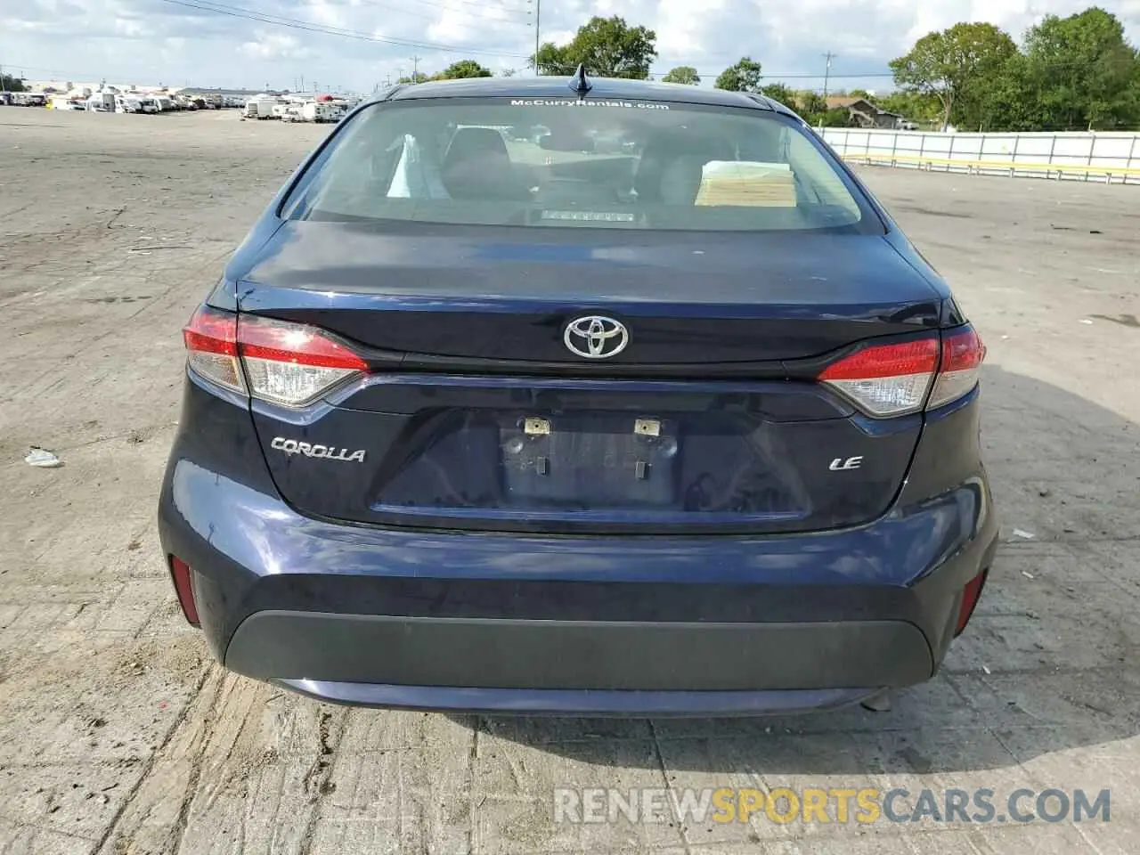 6 Photograph of a damaged car 5YFEPMAEXNP329076 TOYOTA COROLLA 2022