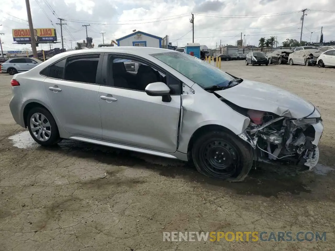 4 Photograph of a damaged car 5YFEPMAEXNP332799 TOYOTA COROLLA 2022