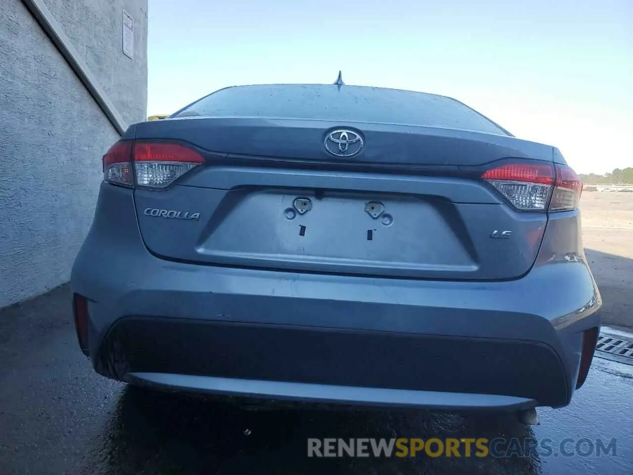 6 Photograph of a damaged car 5YFEPMAEXNP339087 TOYOTA COROLLA 2022