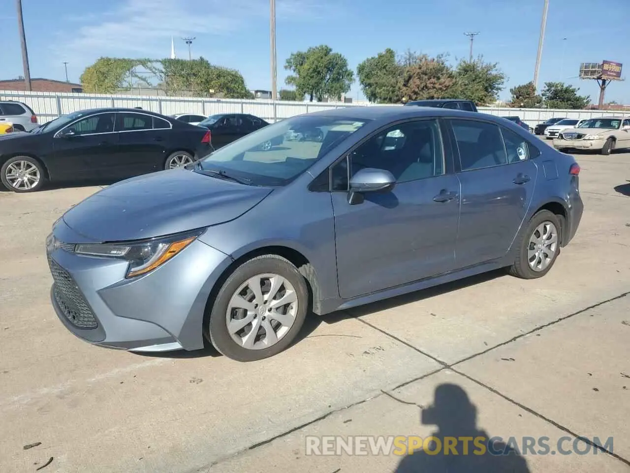 1 Photograph of a damaged car 5YFEPMAEXNP341552 TOYOTA COROLLA 2022