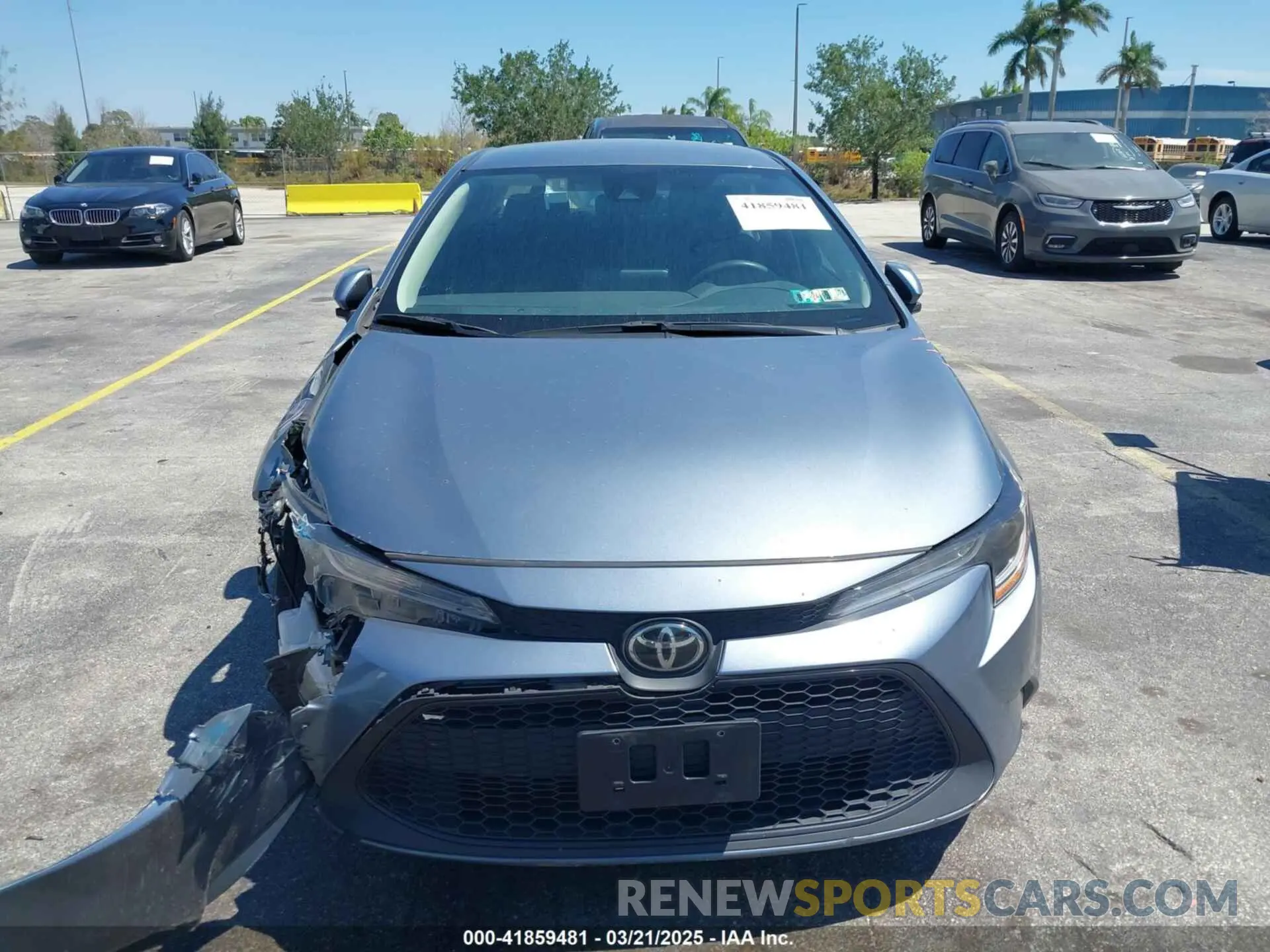 12 Photograph of a damaged car 5YFEPMAEXNP342314 TOYOTA COROLLA 2022