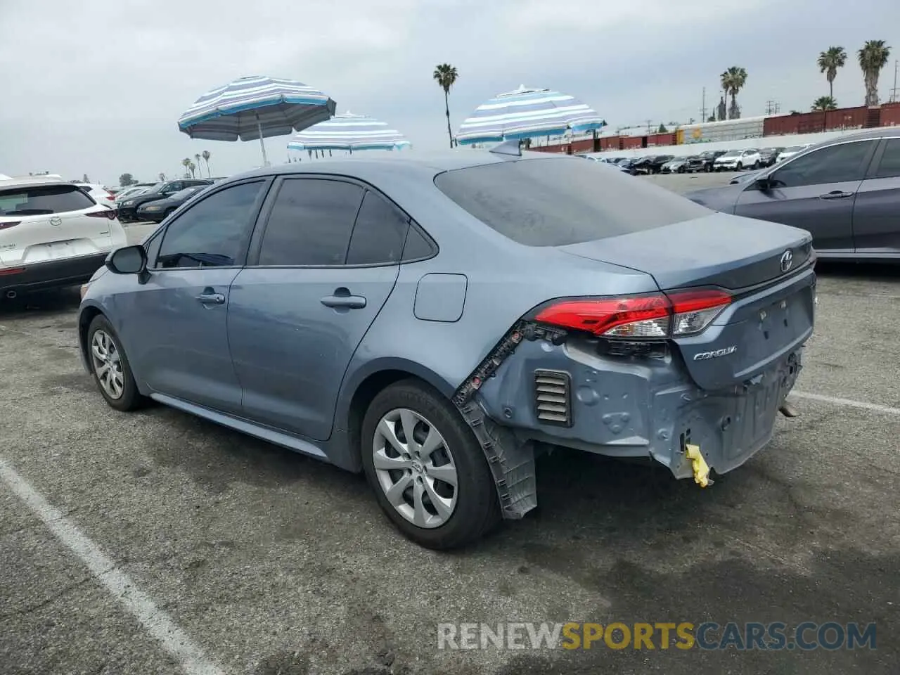 2 Photograph of a damaged car 5YFEPMAEXNP342569 TOYOTA COROLLA 2022