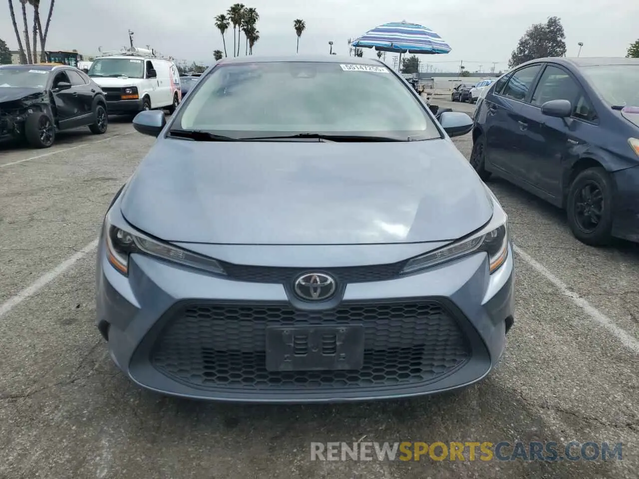 5 Photograph of a damaged car 5YFEPMAEXNP342569 TOYOTA COROLLA 2022