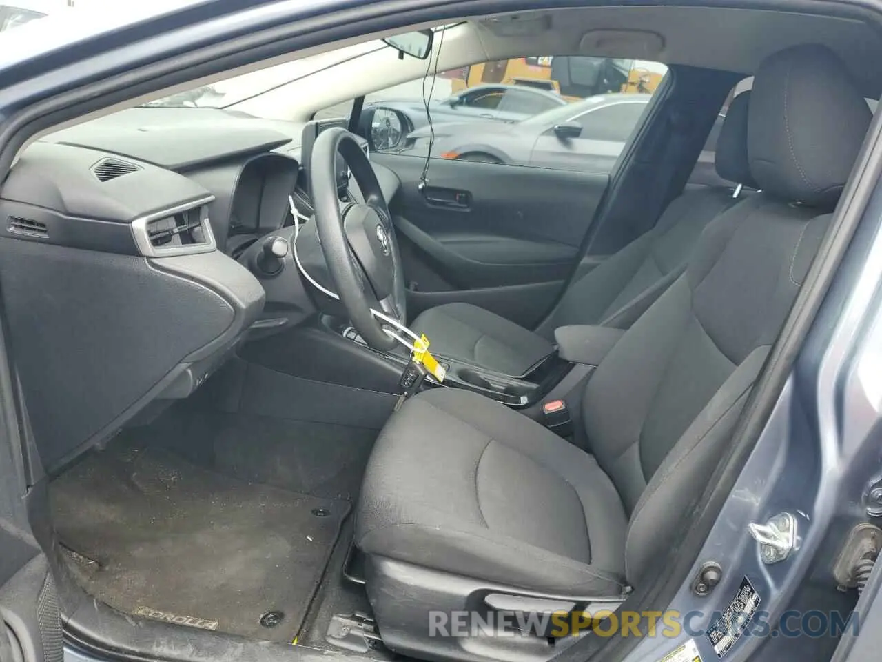 7 Photograph of a damaged car 5YFEPMAEXNP342569 TOYOTA COROLLA 2022