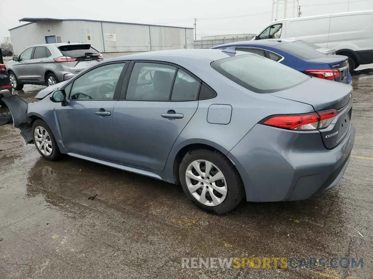 2 Photograph of a damaged car 5YFEPMAEXNP342913 TOYOTA COROLLA 2022