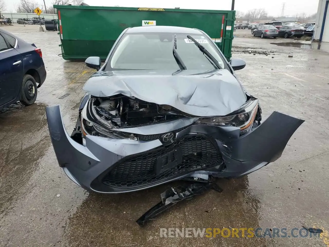 5 Photograph of a damaged car 5YFEPMAEXNP342913 TOYOTA COROLLA 2022