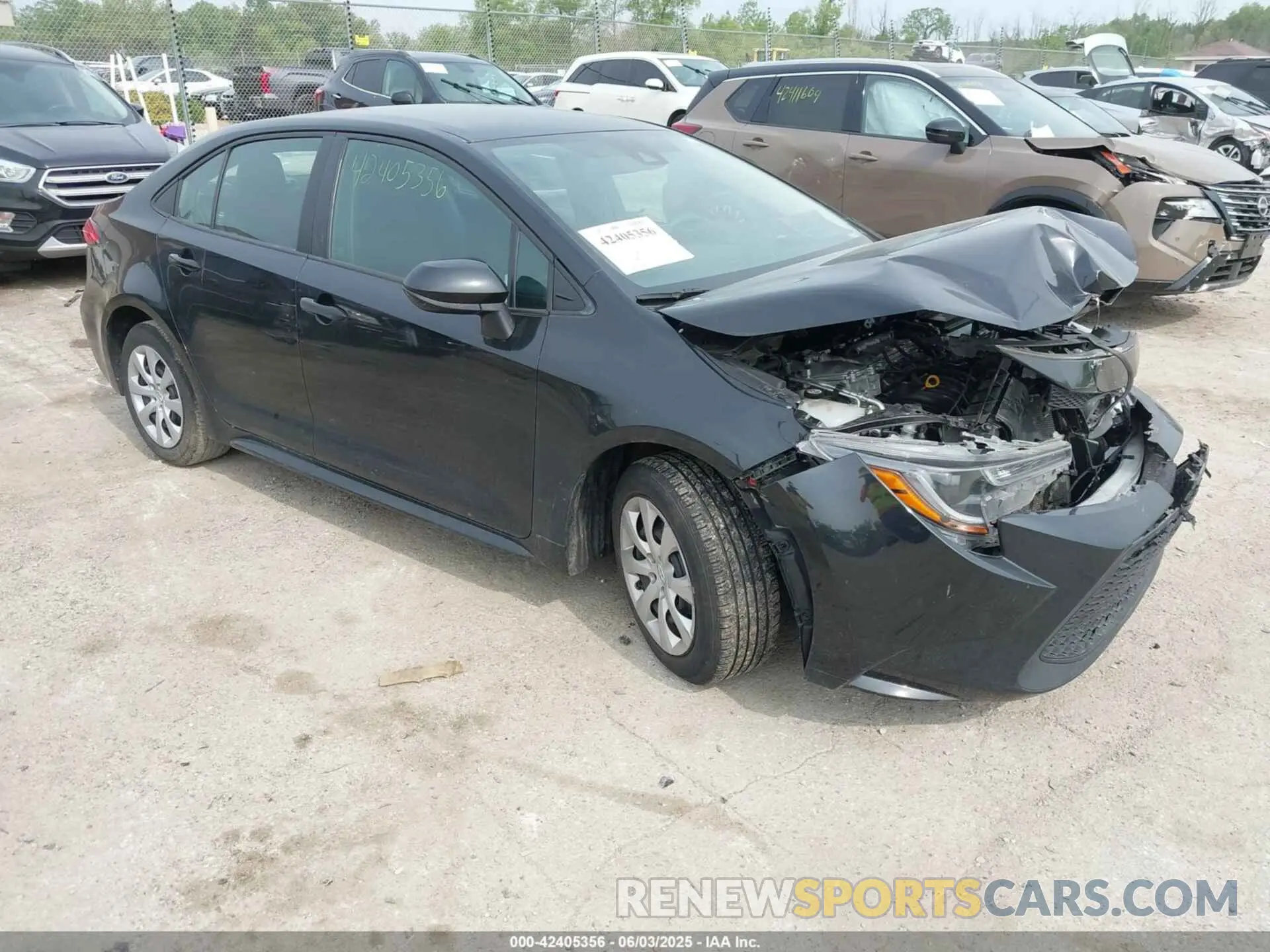 1 Photograph of a damaged car 5YFEPMAEXNP356603 TOYOTA COROLLA 2022