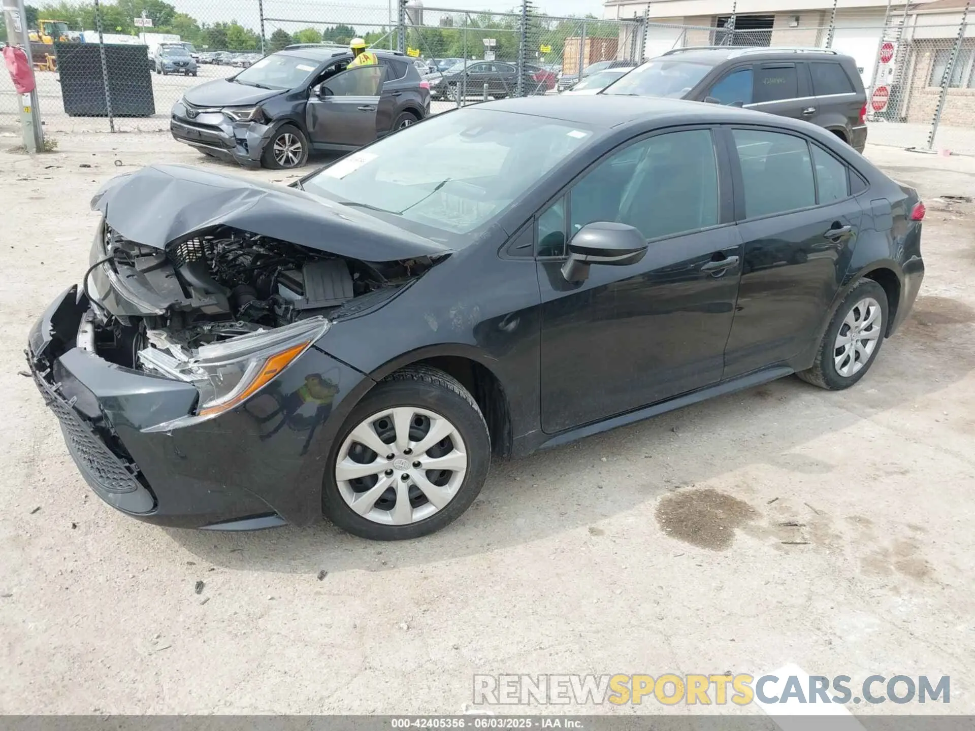 2 Photograph of a damaged car 5YFEPMAEXNP356603 TOYOTA COROLLA 2022