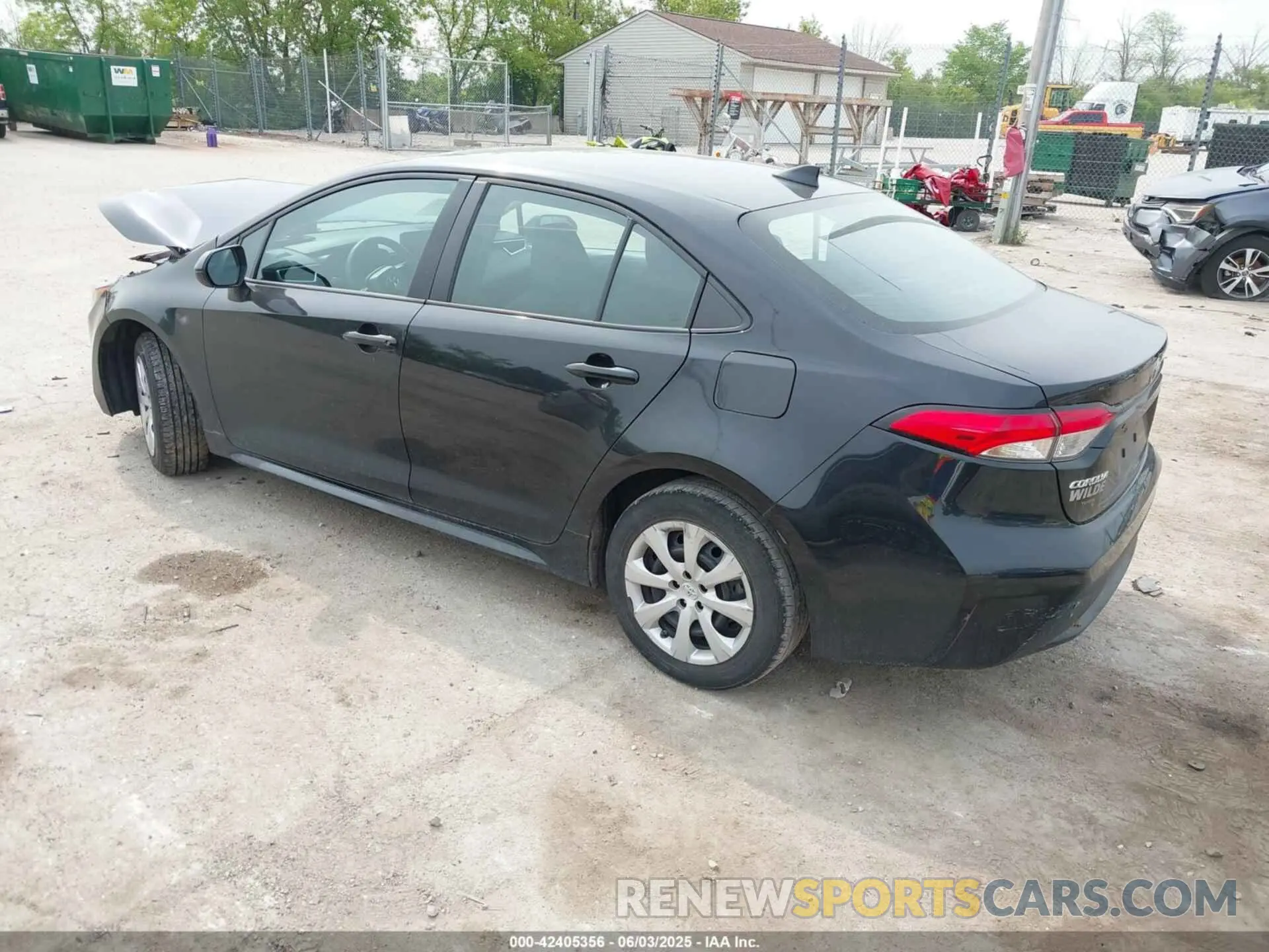 3 Photograph of a damaged car 5YFEPMAEXNP356603 TOYOTA COROLLA 2022