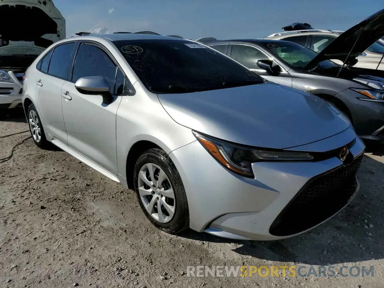 4 Photograph of a damaged car 5YFEPMAEXNP359873 TOYOTA COROLLA 2022