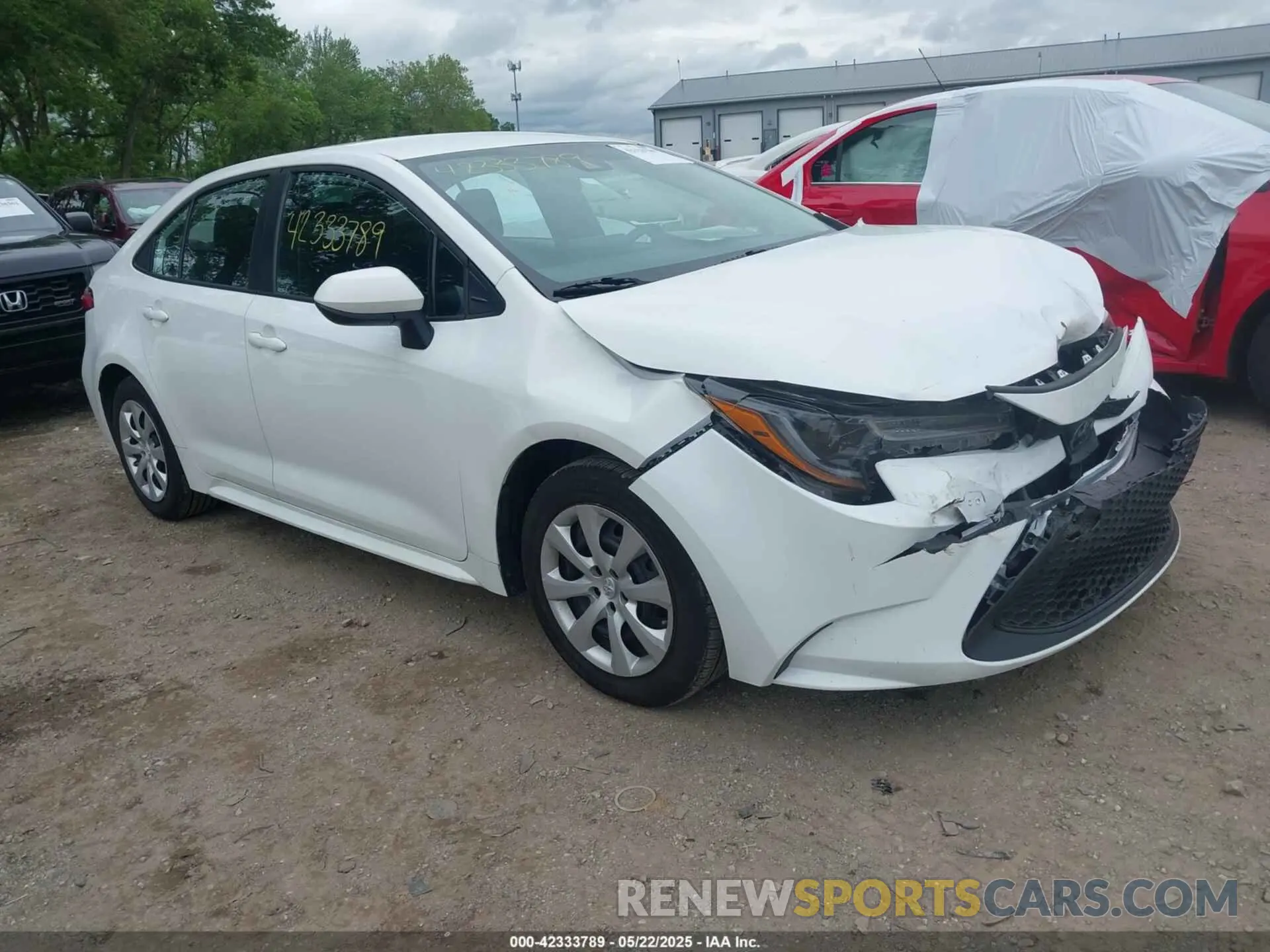 1 Photograph of a damaged car 5YFEPMAEXNP367004 TOYOTA COROLLA 2022