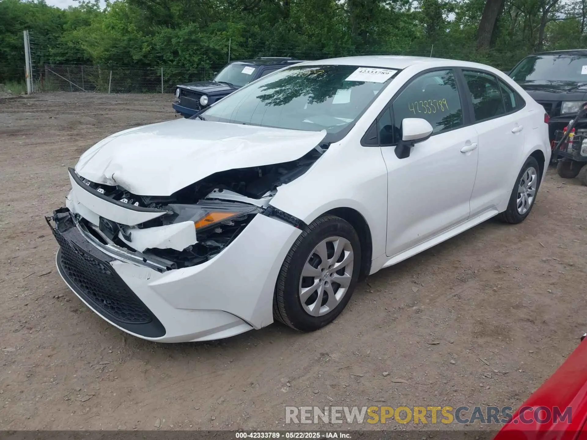 2 Photograph of a damaged car 5YFEPMAEXNP367004 TOYOTA COROLLA 2022