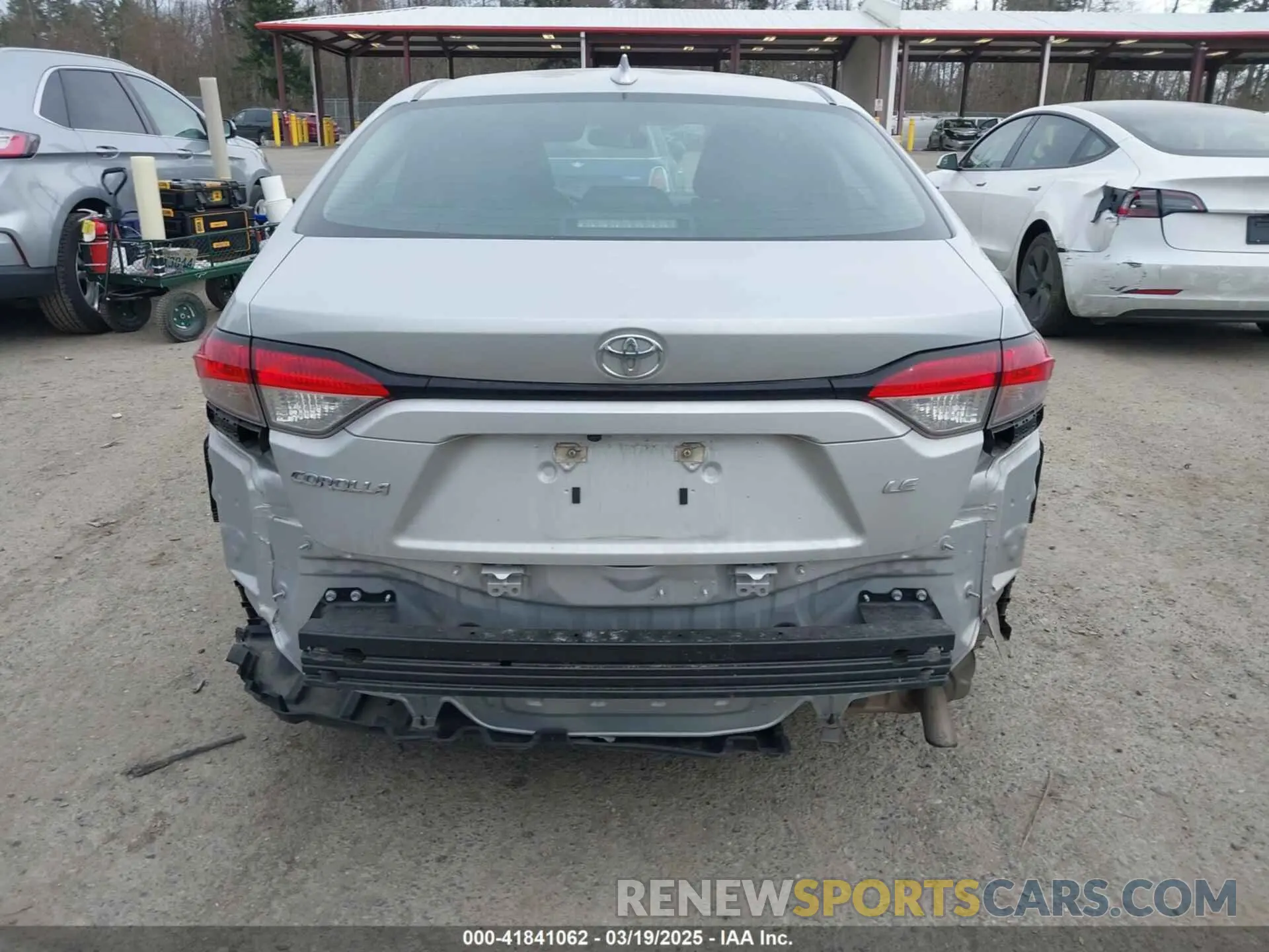 16 Photograph of a damaged car 5YFEPMAEXNP368492 TOYOTA COROLLA 2022
