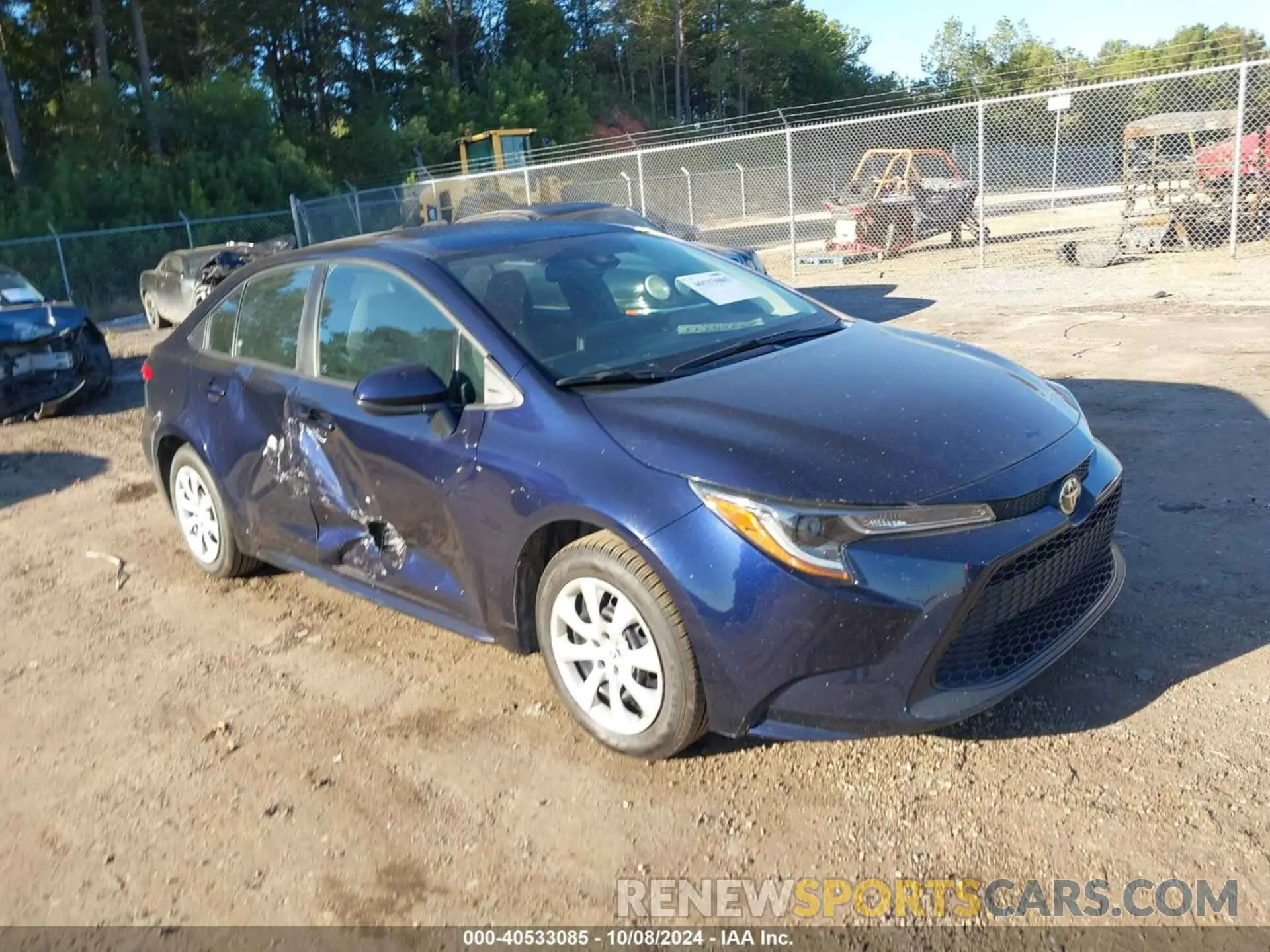 1 Photograph of a damaged car 5YFEPMAEXNP368511 TOYOTA COROLLA 2022
