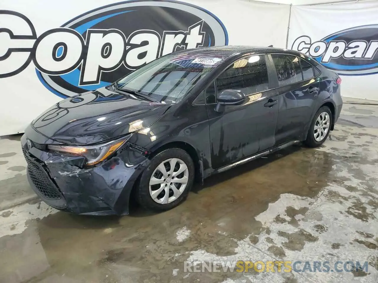 1 Photograph of a damaged car 5YFEPMAEXNP372039 TOYOTA COROLLA 2022