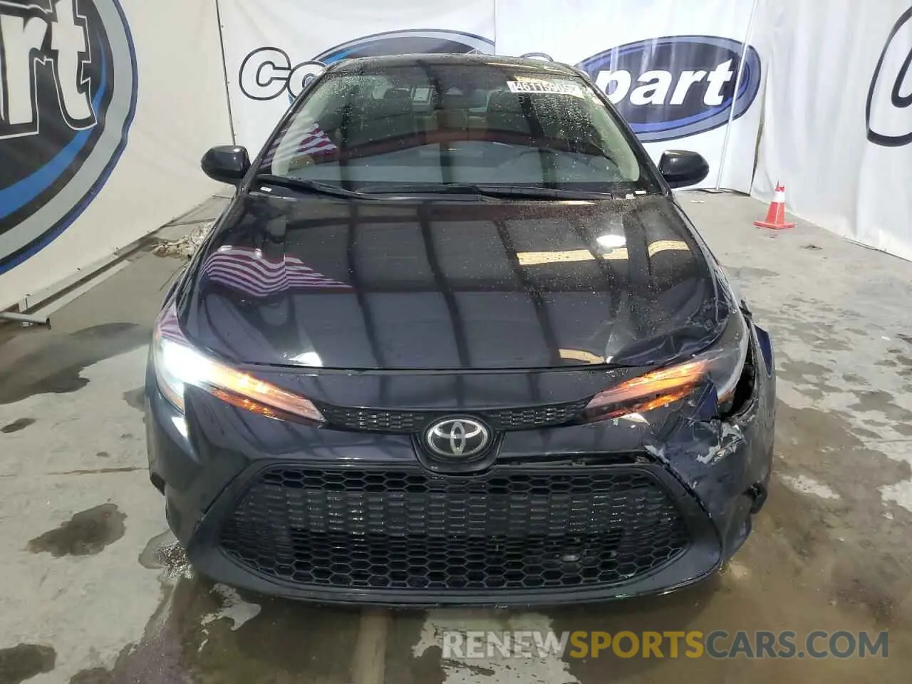 5 Photograph of a damaged car 5YFEPMAEXNP372039 TOYOTA COROLLA 2022