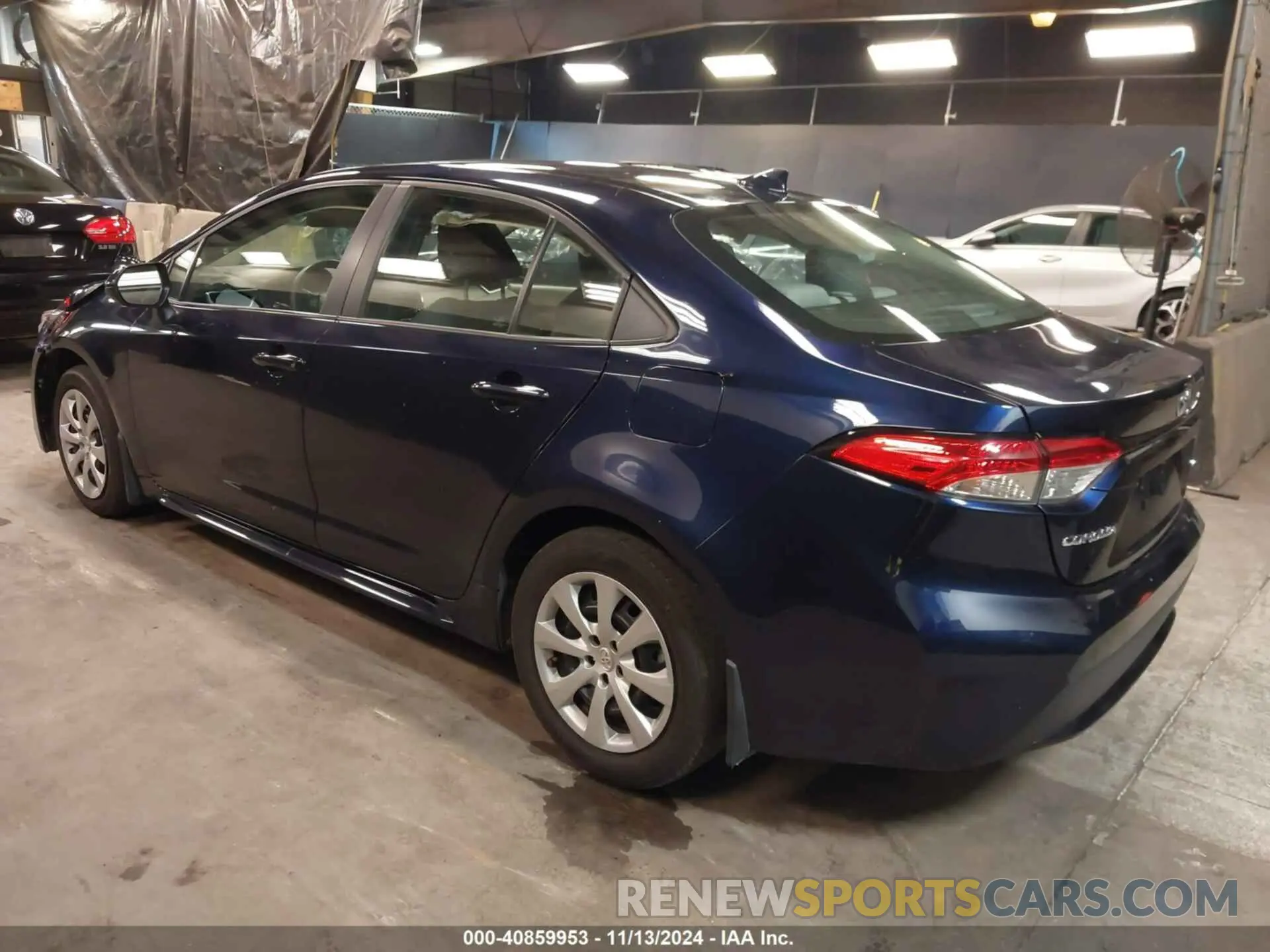 3 Photograph of a damaged car 5YFEPMAEXNP376740 TOYOTA COROLLA 2022