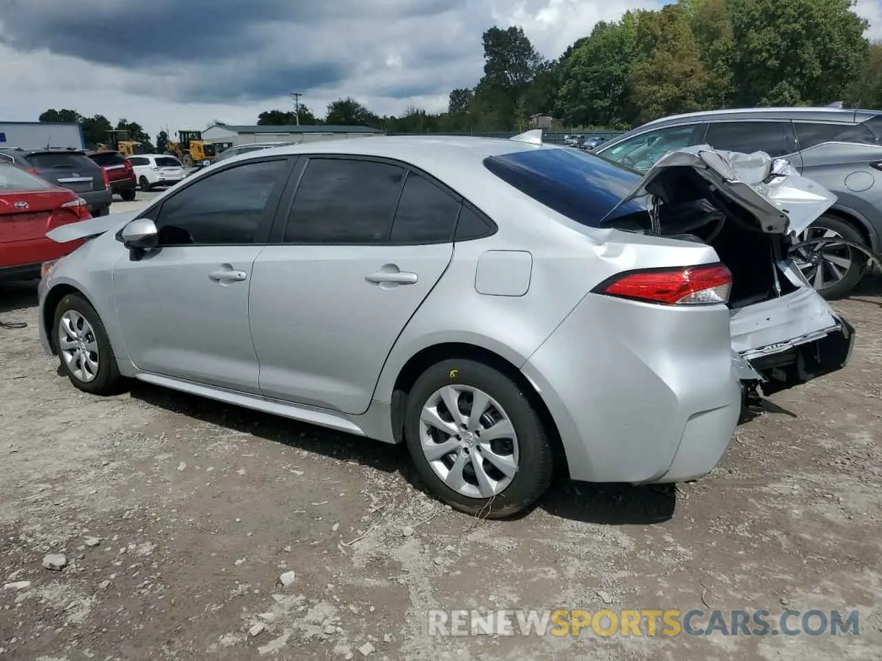 2 Photograph of a damaged car 5YFEPMAEXNP383333 TOYOTA COROLLA 2022