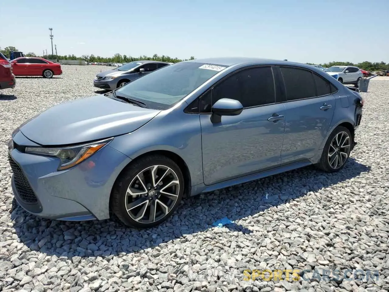 1 Photograph of a damaged car 5YFEPMAEXNP386877 TOYOTA COROLLA 2022
