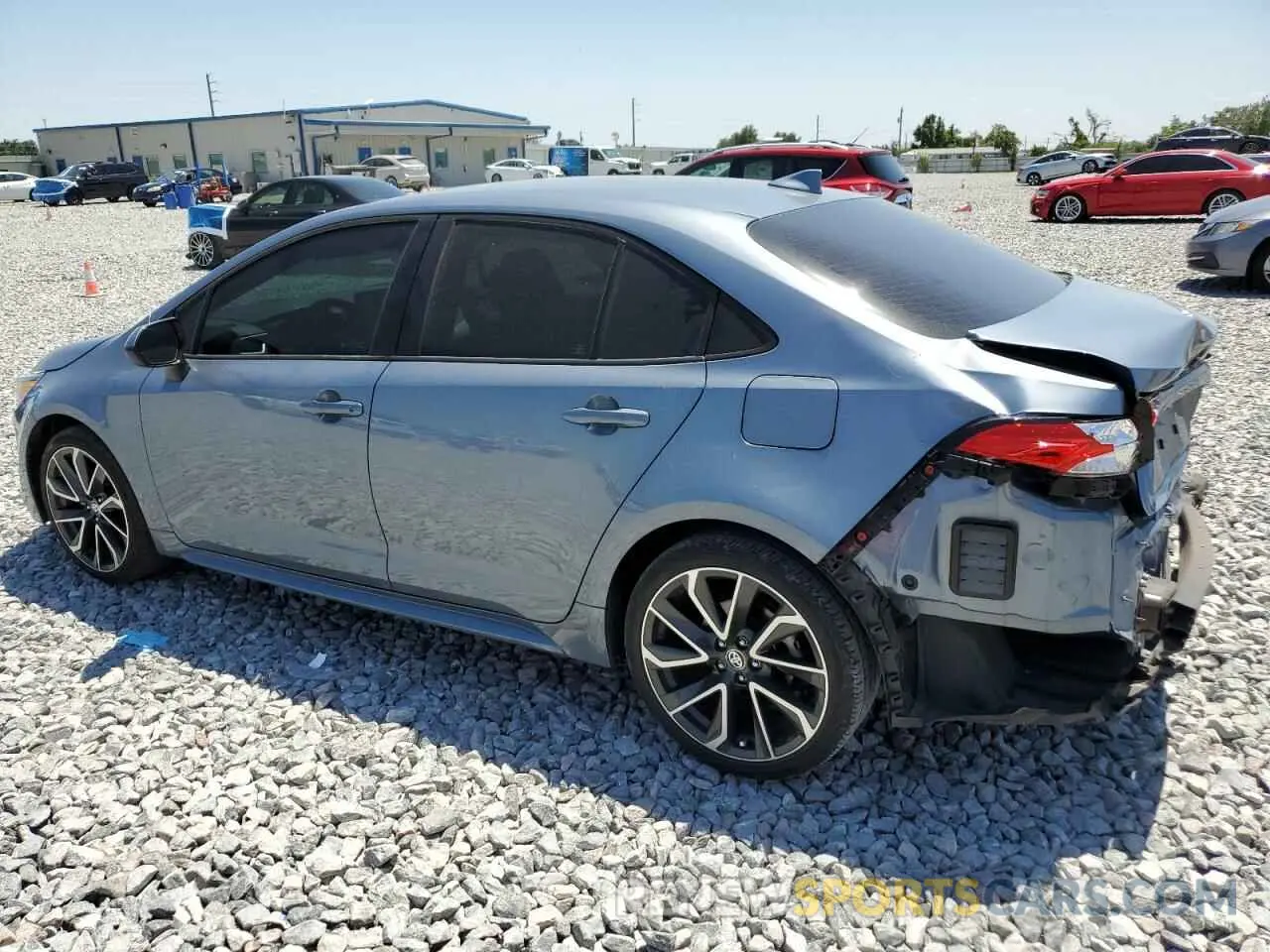 2 Photograph of a damaged car 5YFEPMAEXNP386877 TOYOTA COROLLA 2022