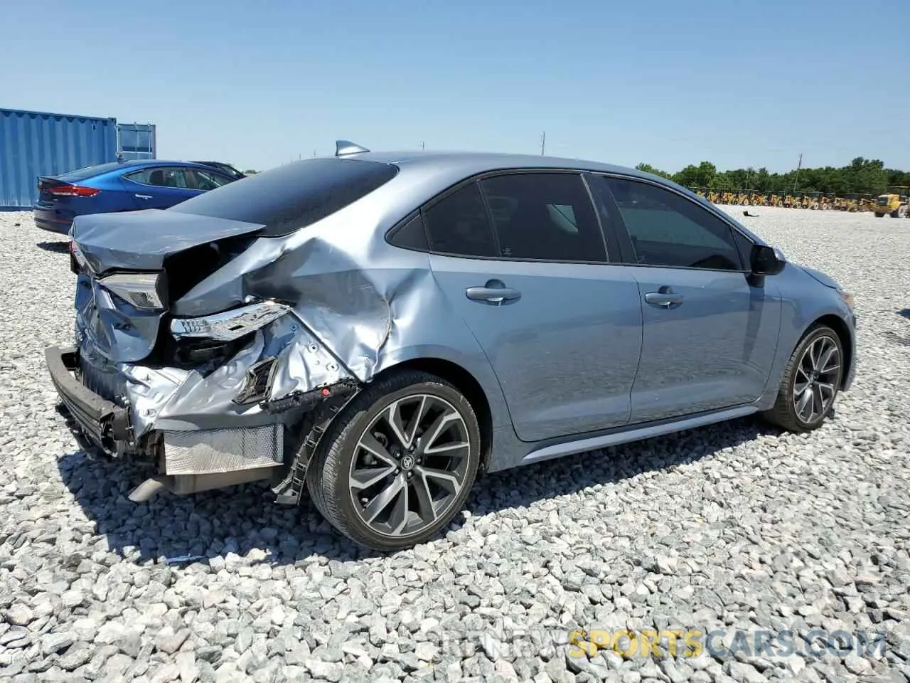 3 Photograph of a damaged car 5YFEPMAEXNP386877 TOYOTA COROLLA 2022