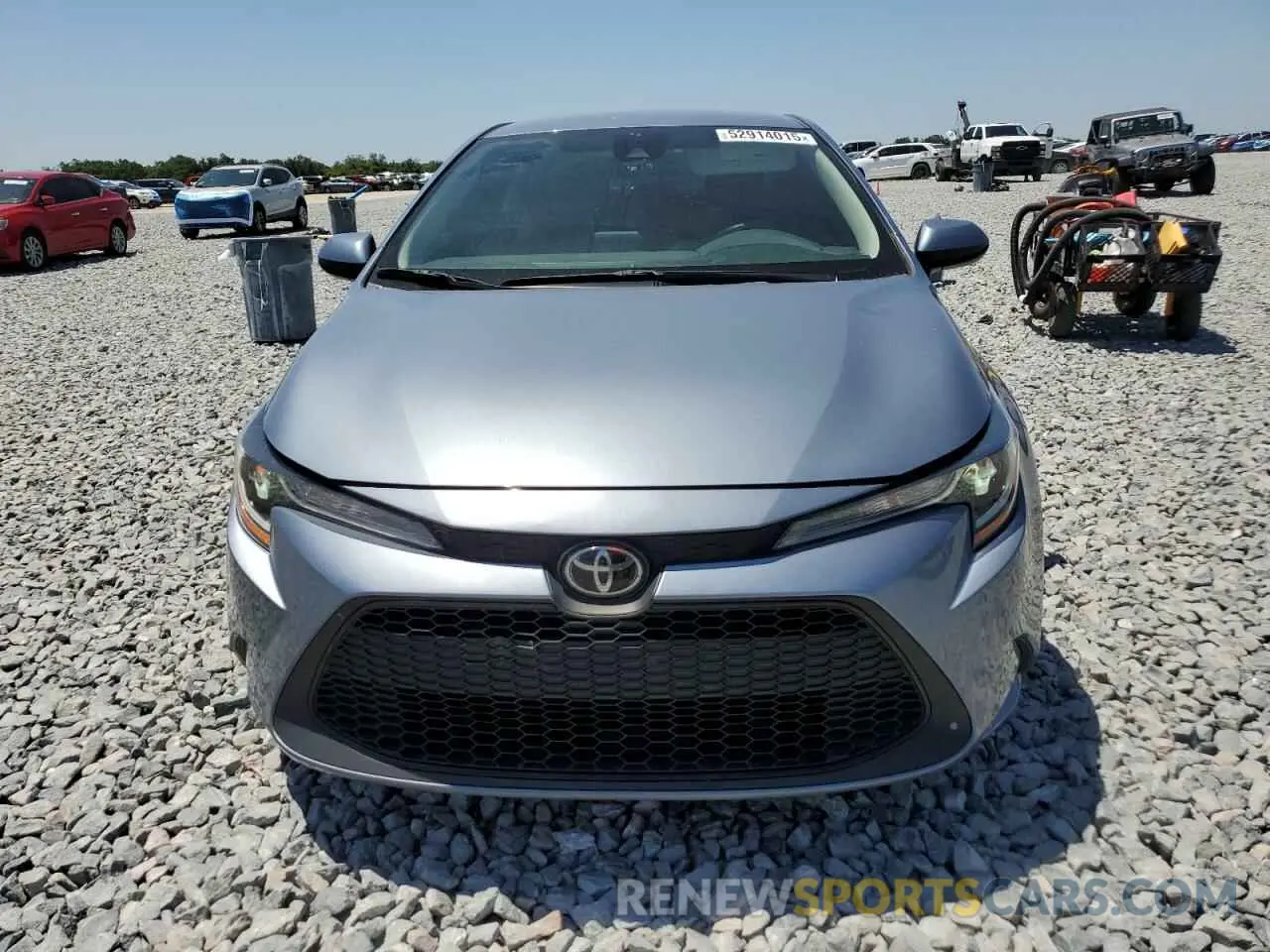 5 Photograph of a damaged car 5YFEPMAEXNP386877 TOYOTA COROLLA 2022