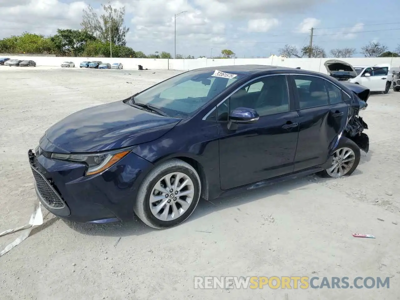 1 Photograph of a damaged car 5YFFPMAE2NP367079 TOYOTA COROLLA 2022