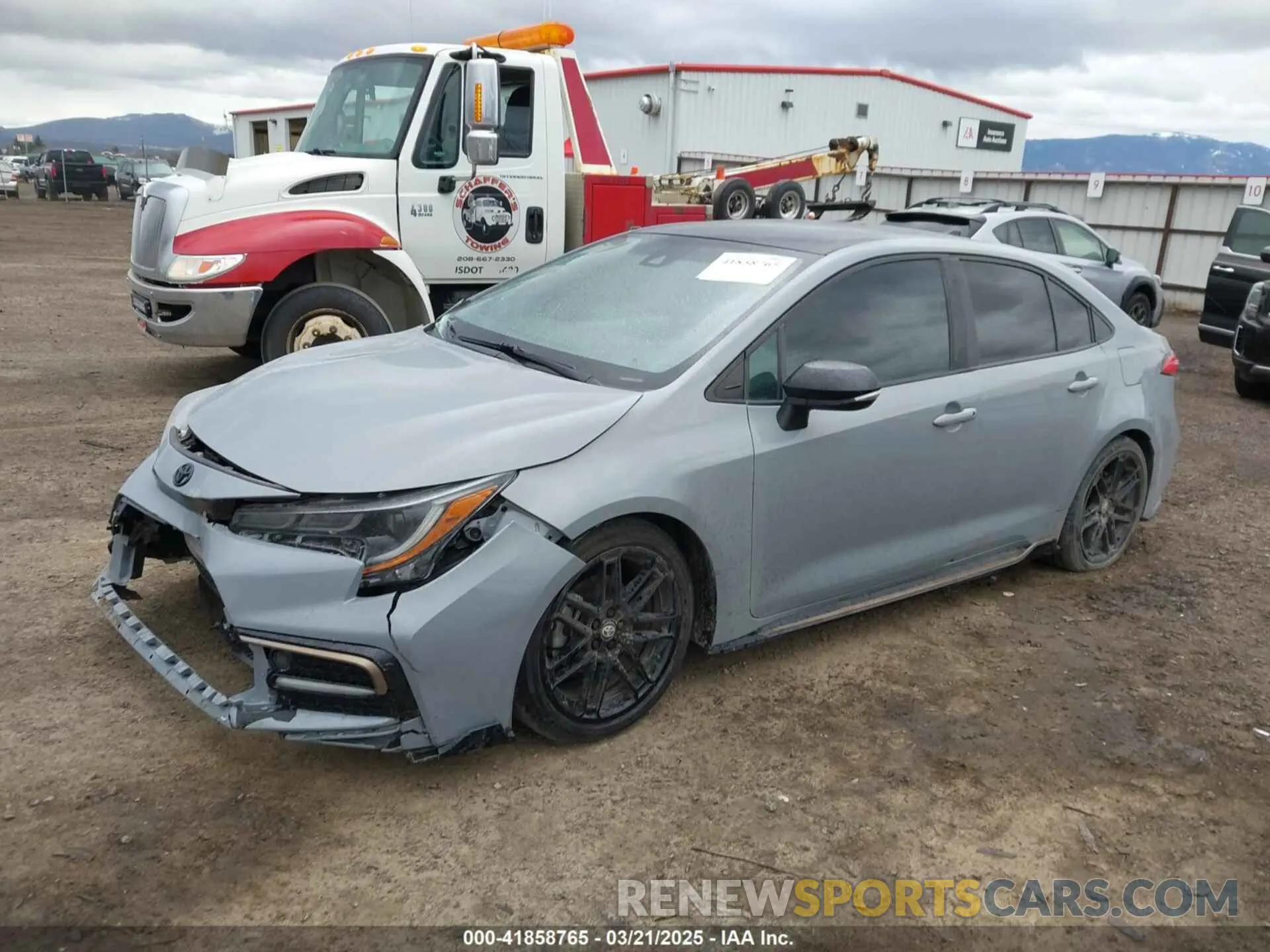 2 Photograph of a damaged car 5YFM4MCE6NP114652 TOYOTA COROLLA 2022