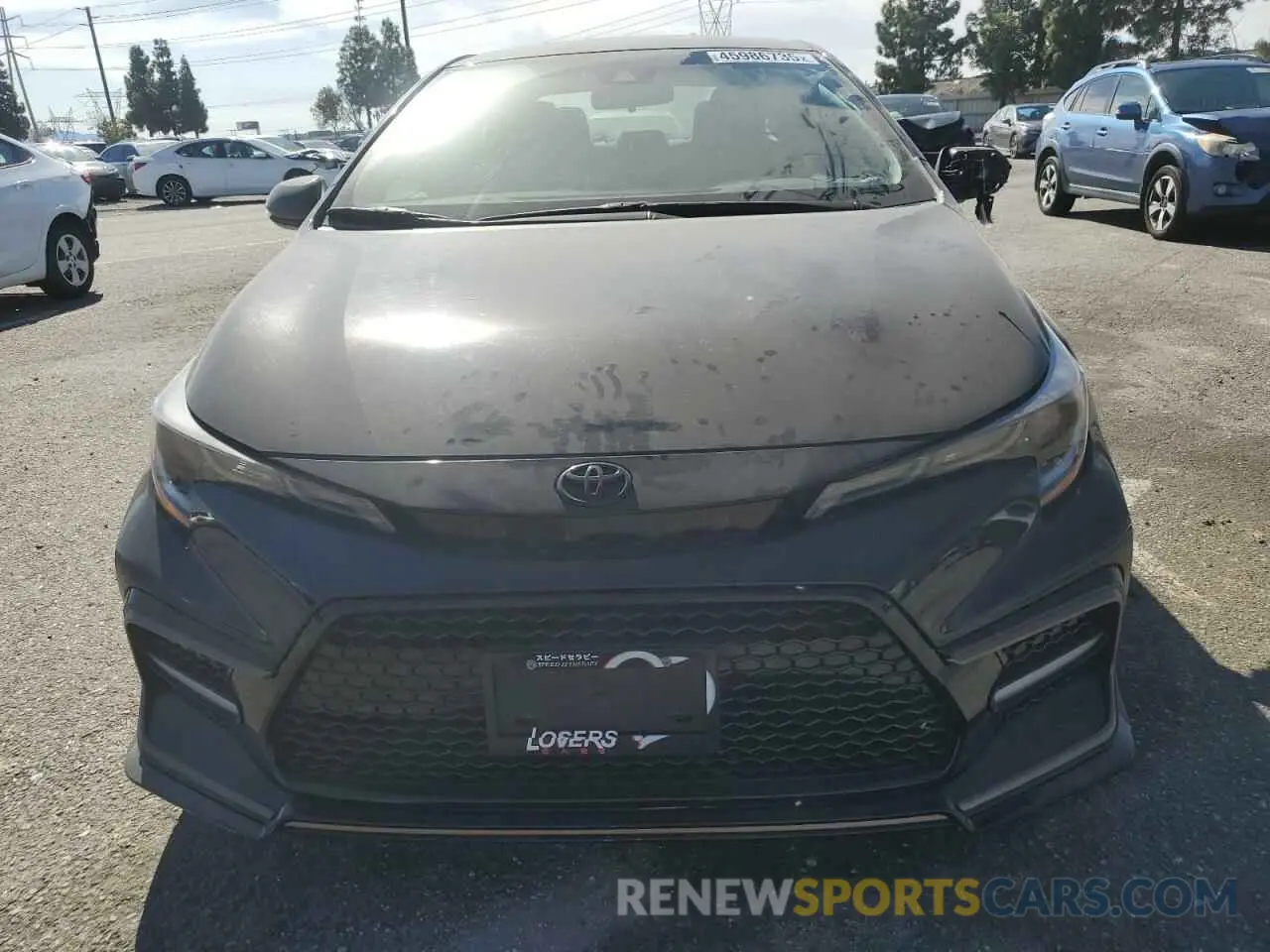 5 Photograph of a damaged car 5YFM4MCE6NP130446 TOYOTA COROLLA 2022