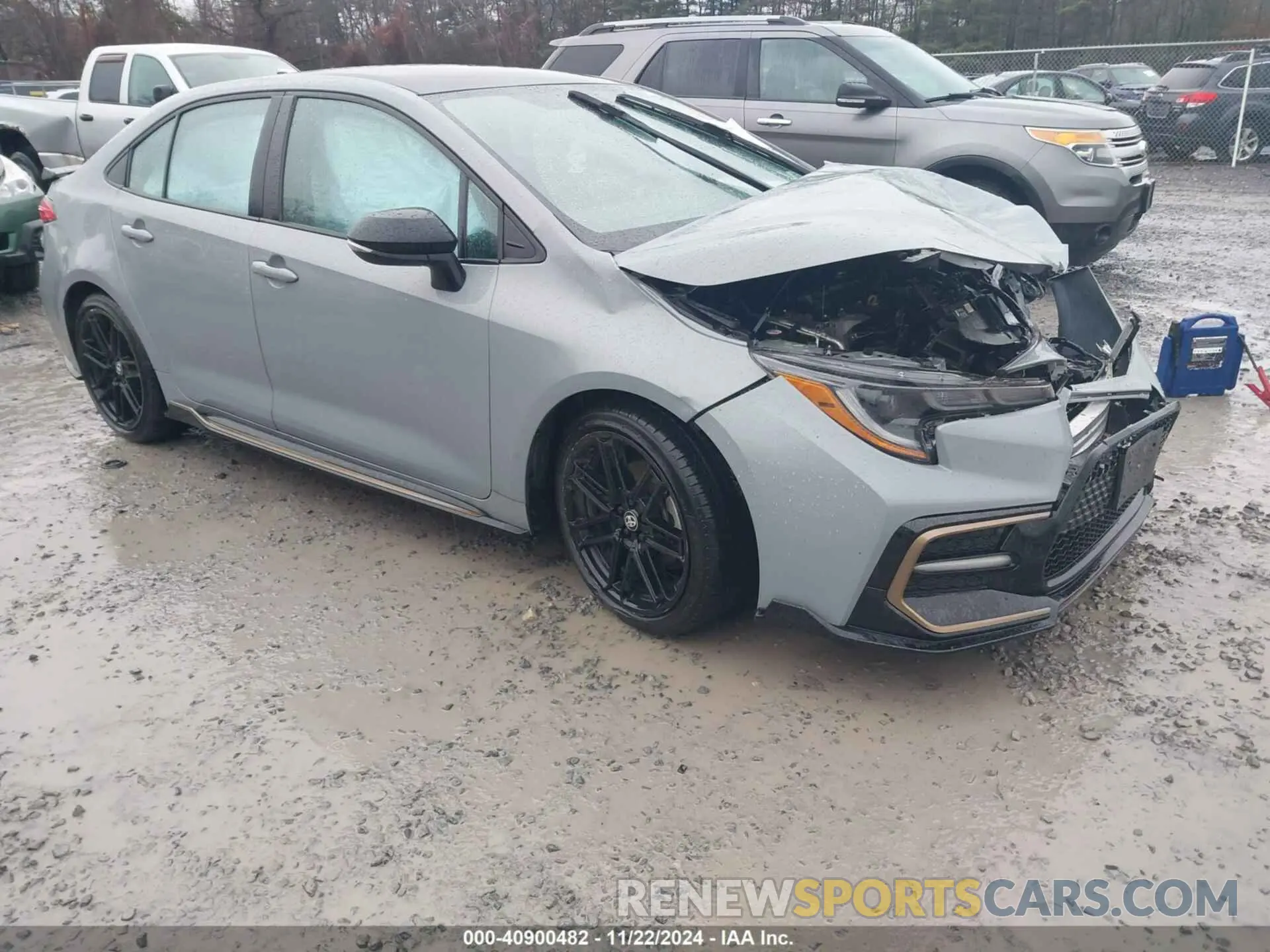 1 Photograph of a damaged car 5YFM4MCE9NP127718 TOYOTA COROLLA 2022