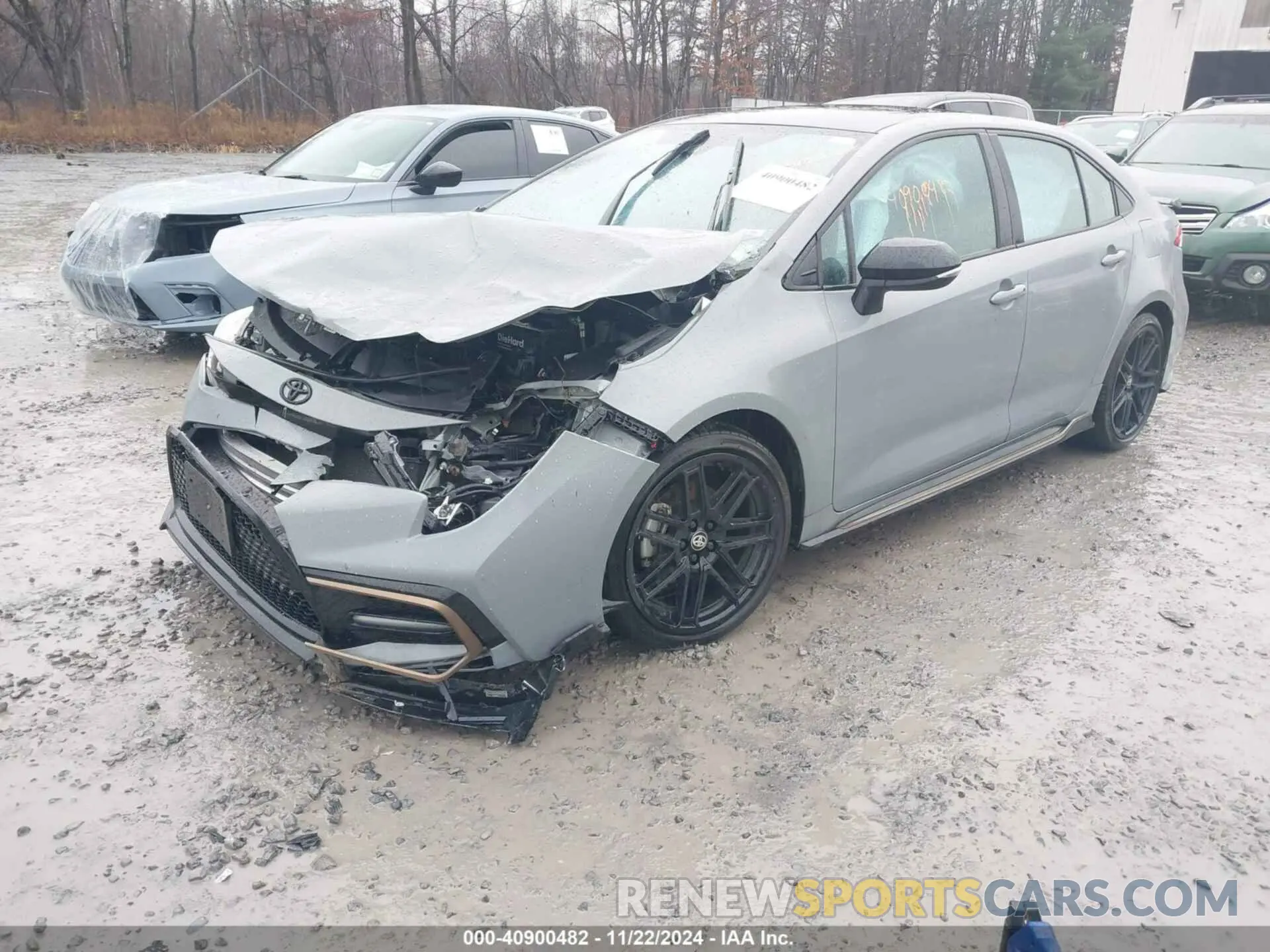 2 Photograph of a damaged car 5YFM4MCE9NP127718 TOYOTA COROLLA 2022