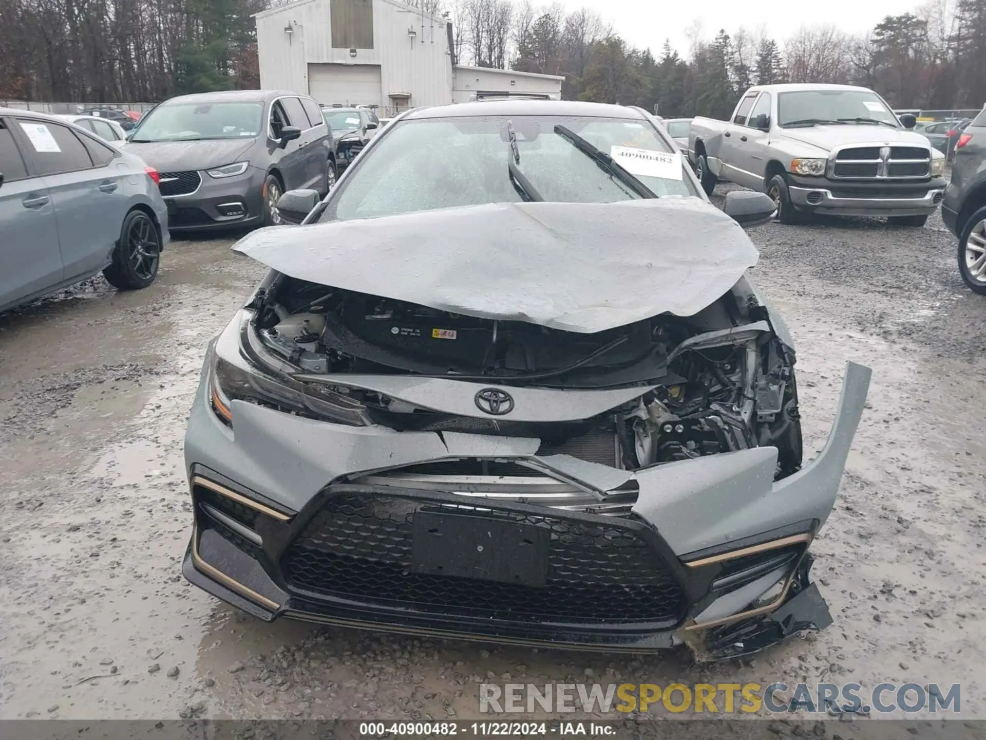 6 Photograph of a damaged car 5YFM4MCE9NP127718 TOYOTA COROLLA 2022