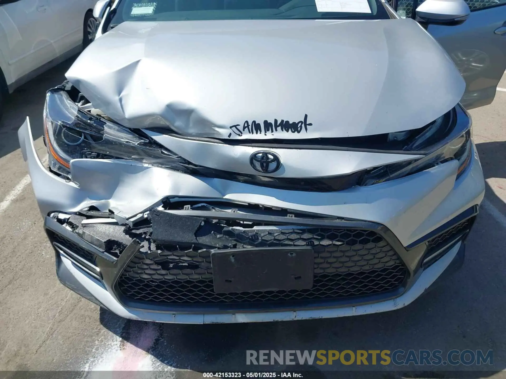 10 Photograph of a damaged car 5YFP4MCE1NP109291 TOYOTA COROLLA 2022