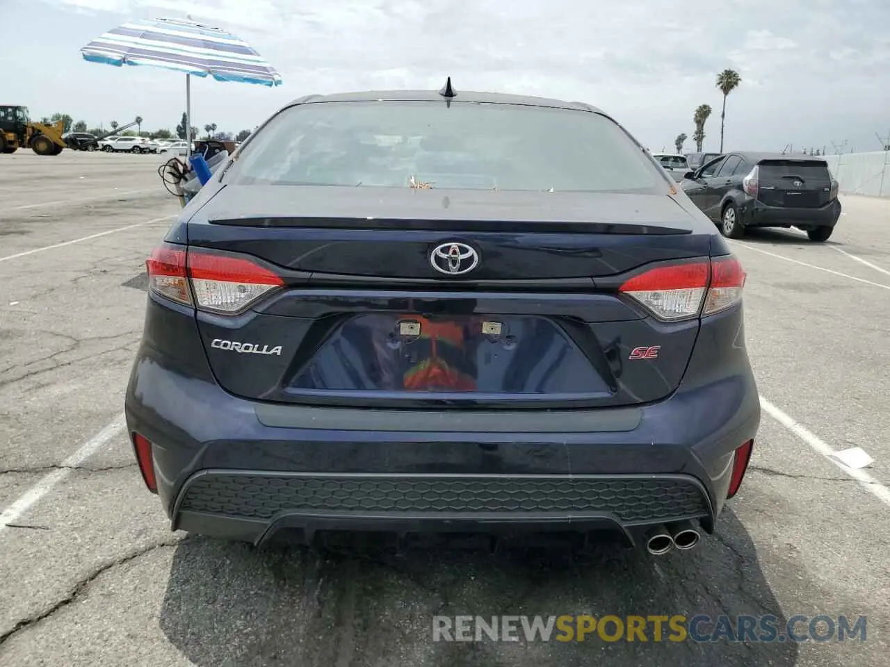 6 Photograph of a damaged car 5YFP4MCE2NP114161 TOYOTA COROLLA 2022