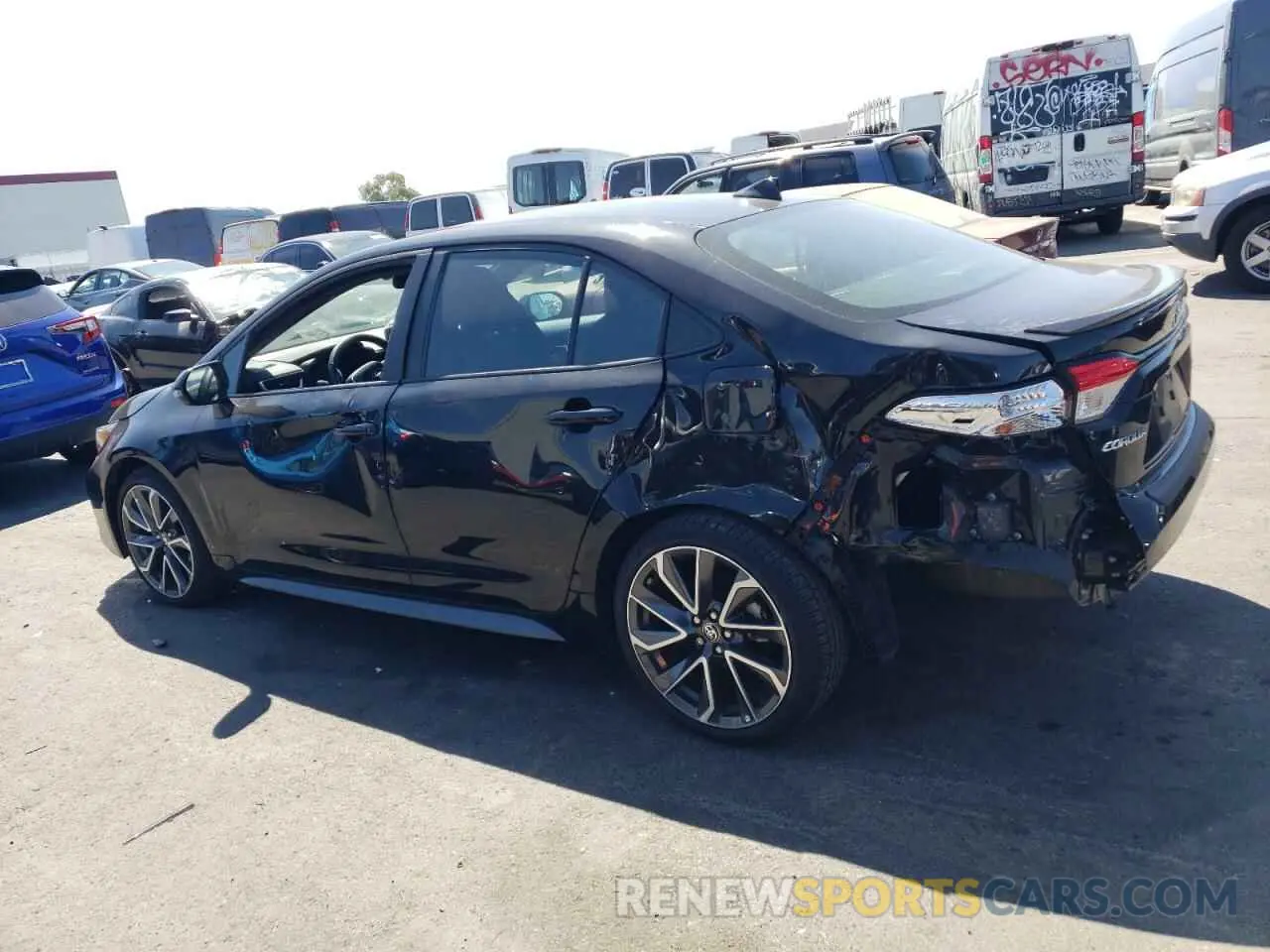 2 Photograph of a damaged car 5YFP4MCE4NP128255 TOYOTA COROLLA 2022