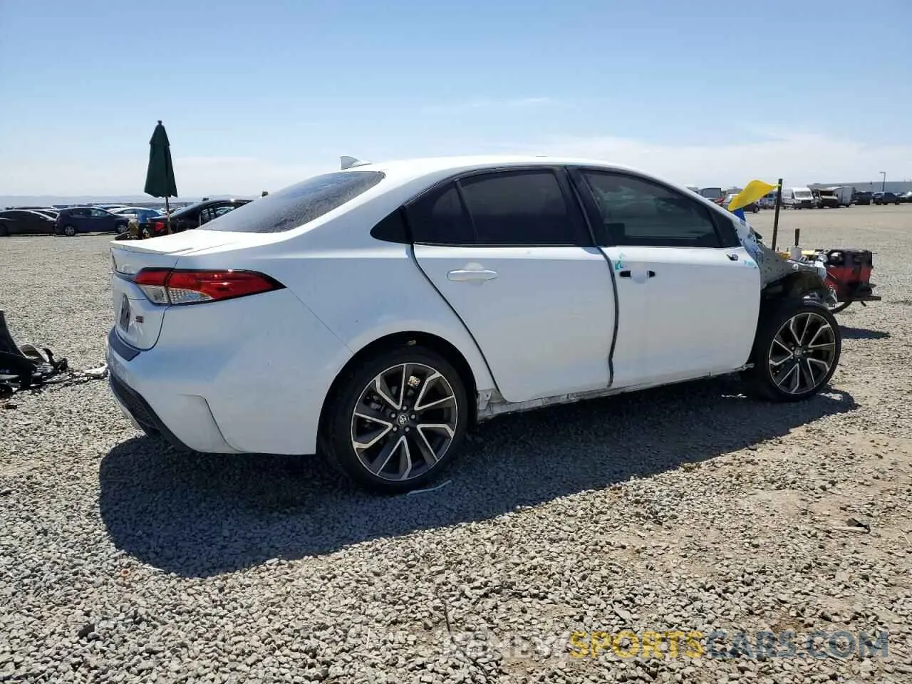 3 Photograph of a damaged car 5YFP4MCE8NP110938 TOYOTA COROLLA 2022