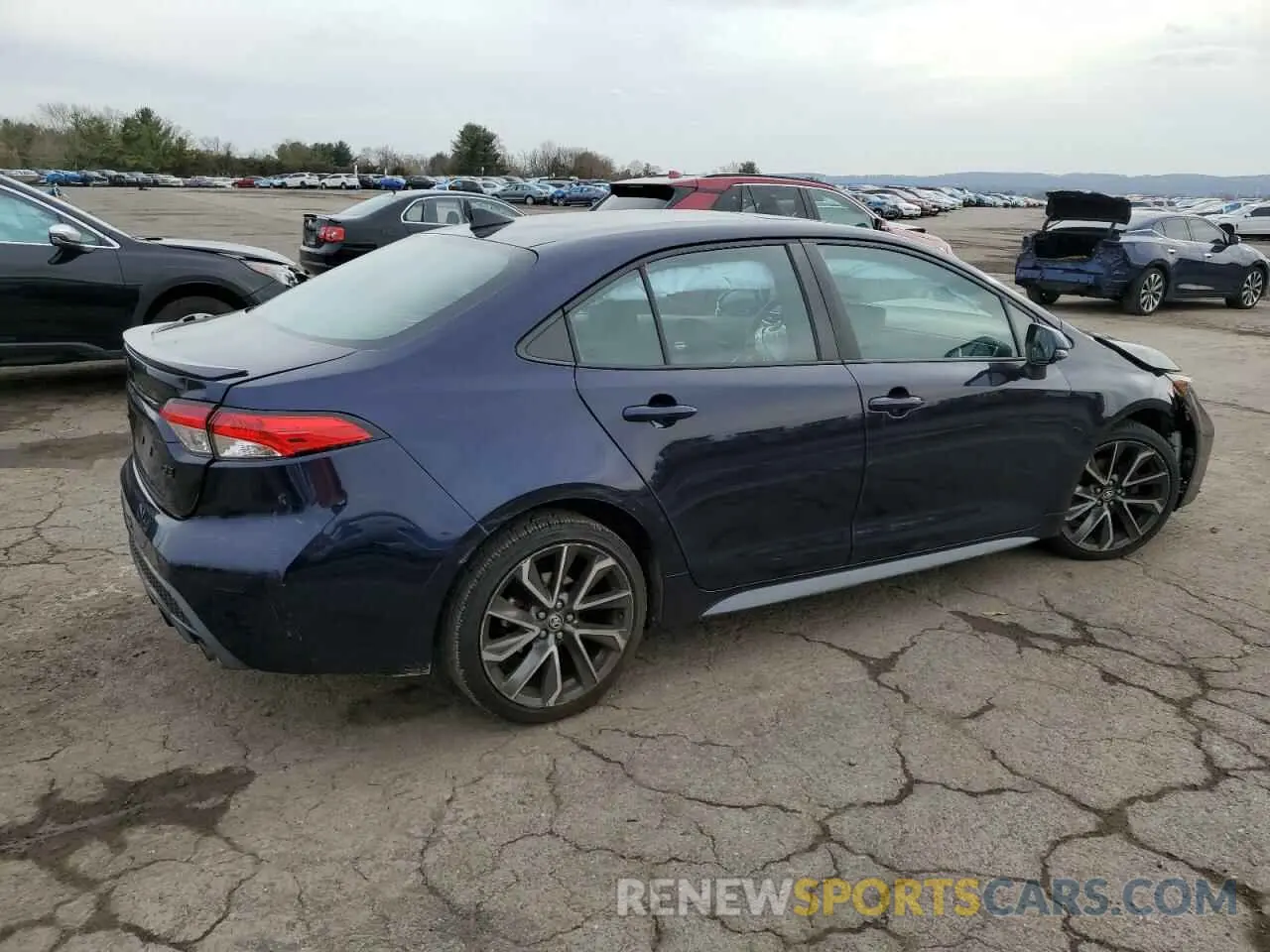 3 Photograph of a damaged car 5YFP4MCE9NP101844 TOYOTA COROLLA 2022