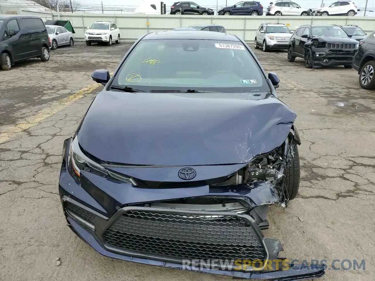 5 Photograph of a damaged car 5YFP4MCE9NP101844 TOYOTA COROLLA 2022
