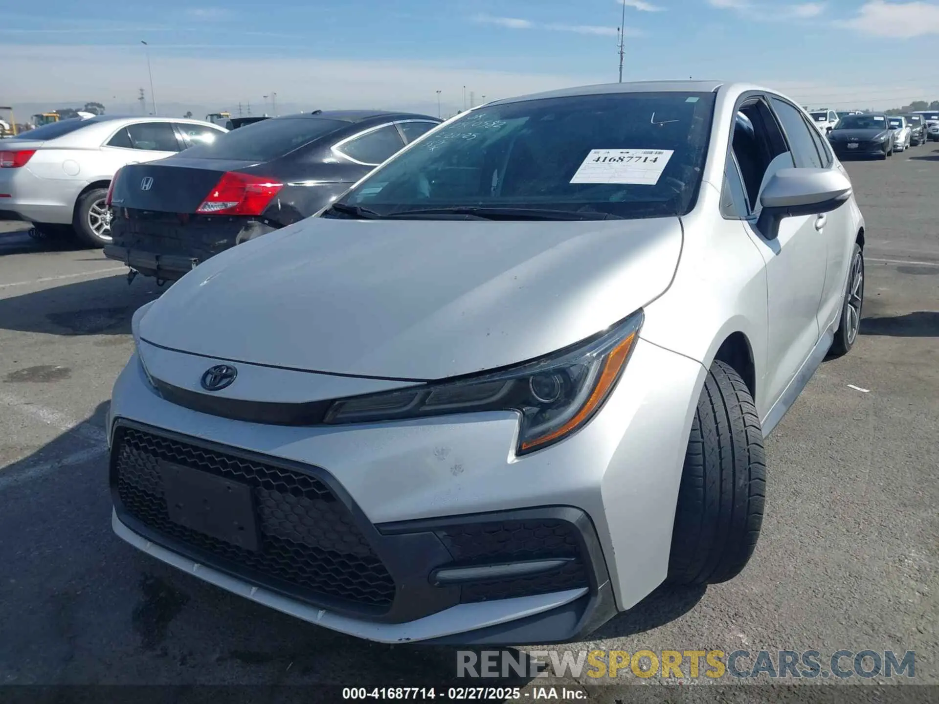 2 Photograph of a damaged car 5YFP4MCE9NP107370 TOYOTA COROLLA 2022