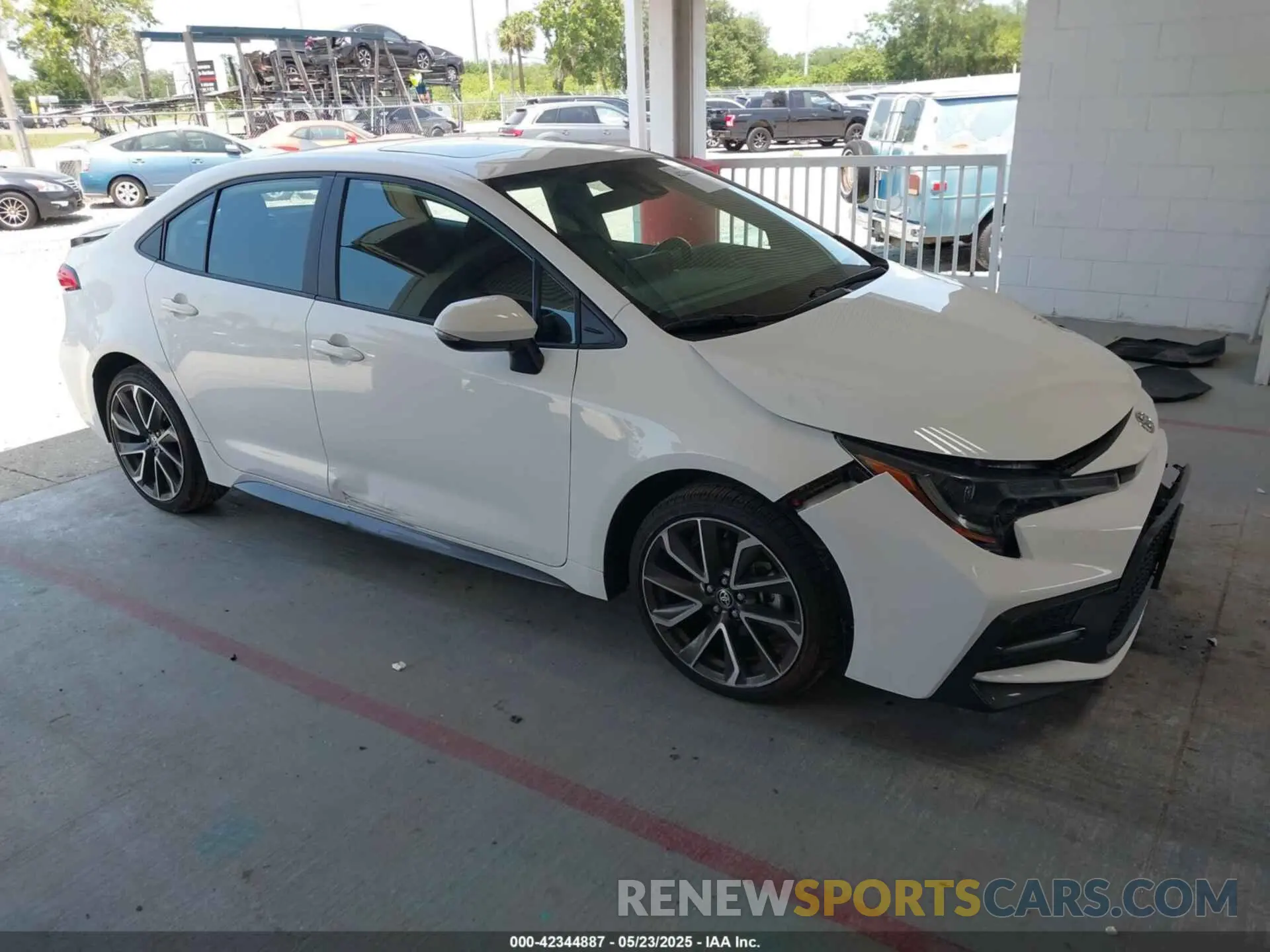1 Photograph of a damaged car 5YFP4MCE9NP116294 TOYOTA COROLLA 2022