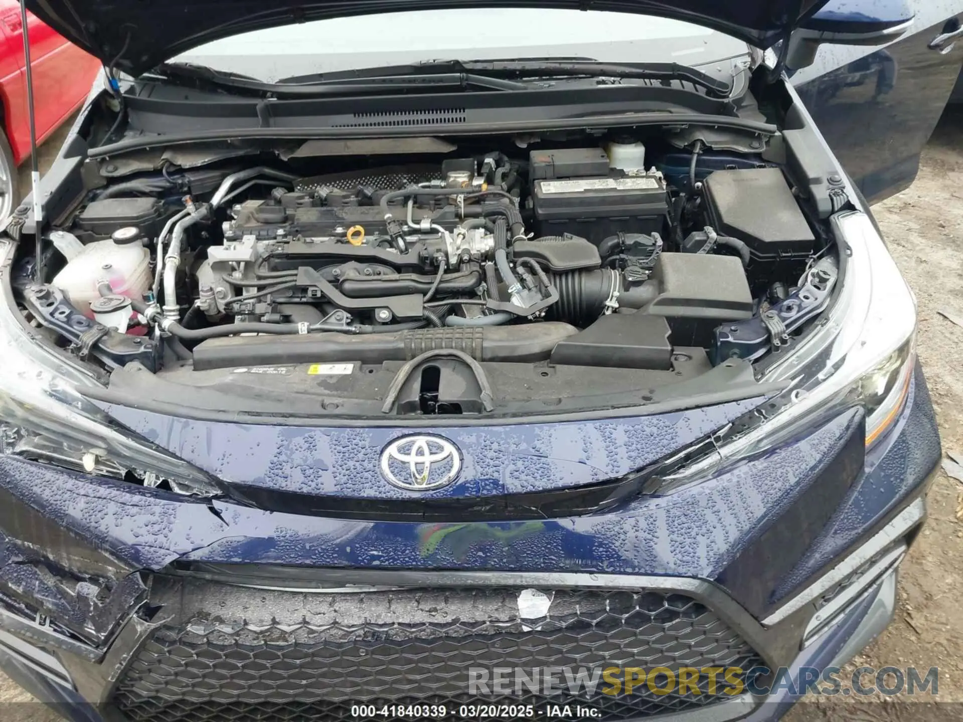 10 Photograph of a damaged car 5YFP4MCEXNP108754 TOYOTA COROLLA 2022