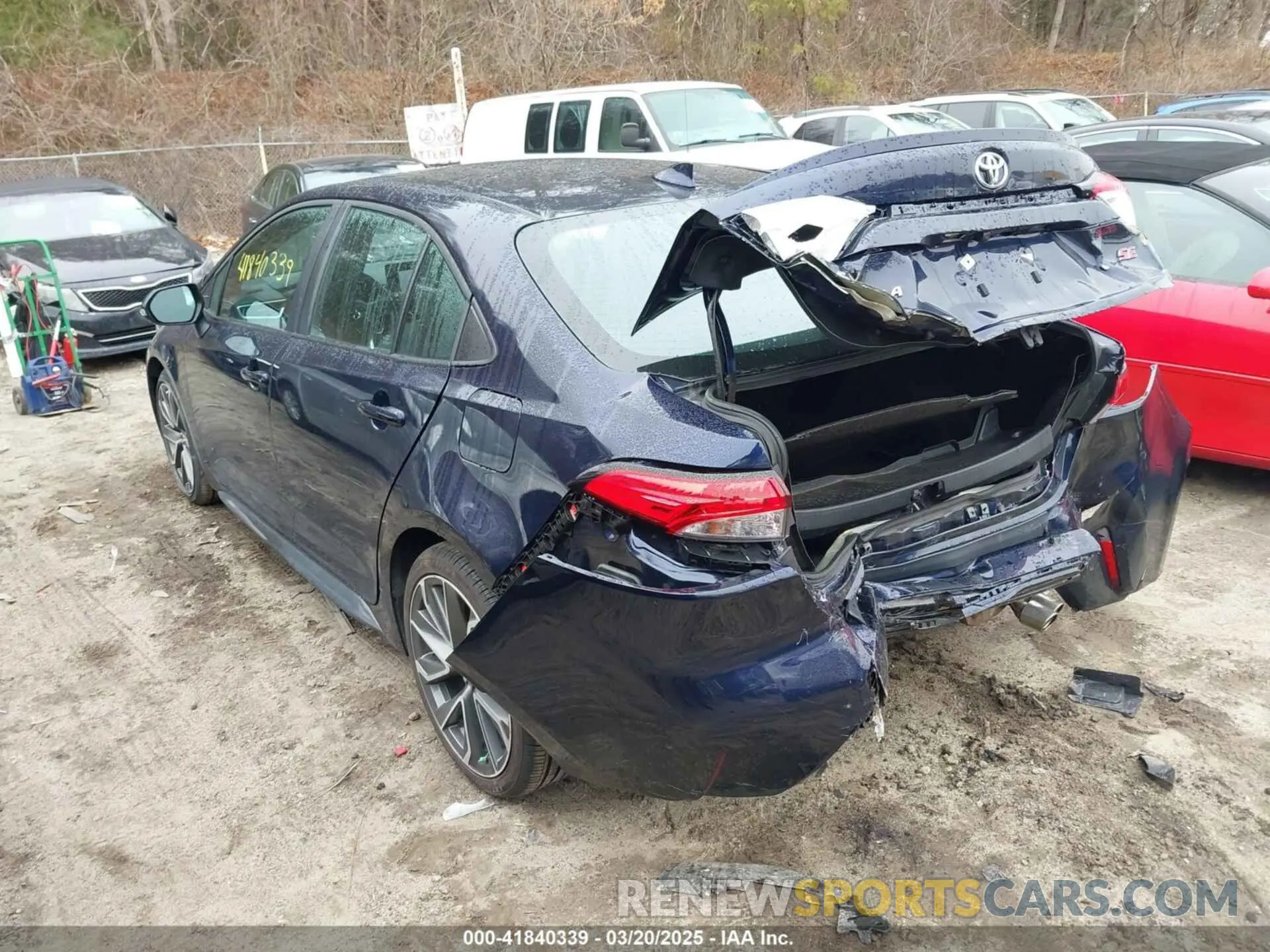 3 Photograph of a damaged car 5YFP4MCEXNP108754 TOYOTA COROLLA 2022