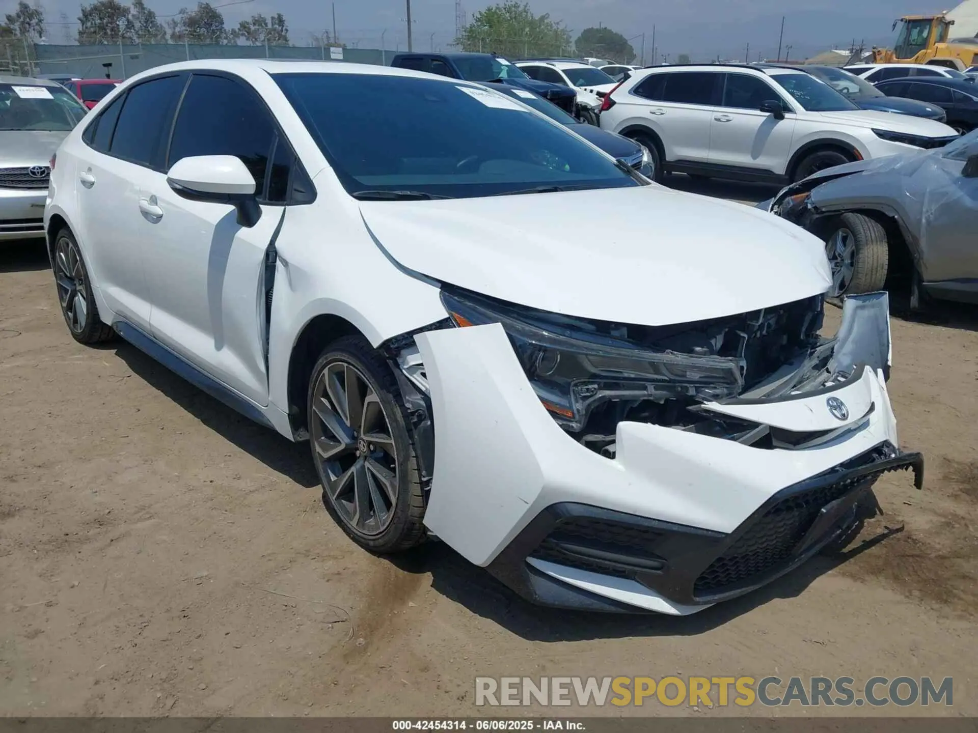 1 Photograph of a damaged car 5YFP4MCEXNP109869 TOYOTA COROLLA 2022