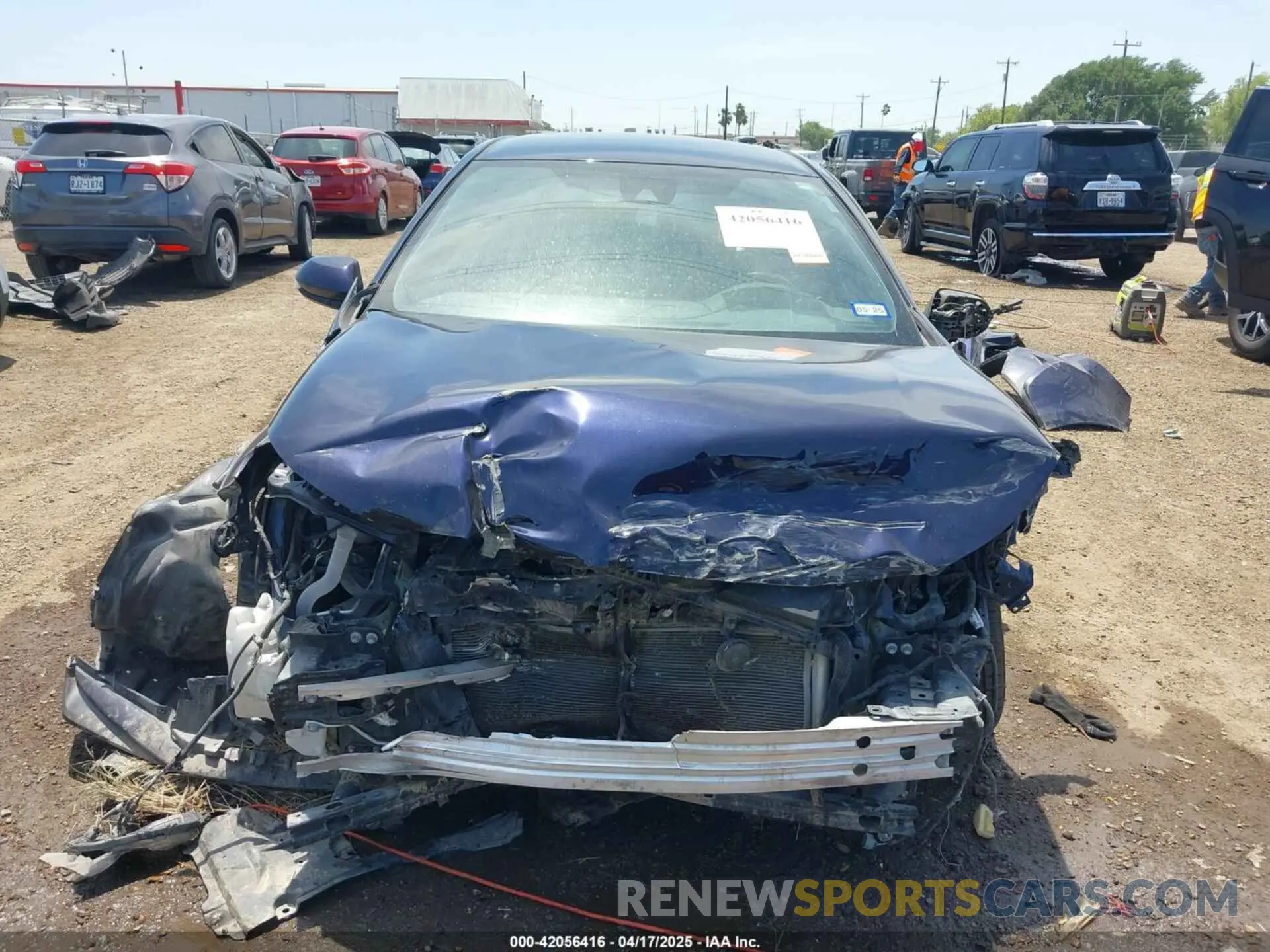 13 Photograph of a damaged car 5YFS4MCE0NP115125 TOYOTA COROLLA 2022