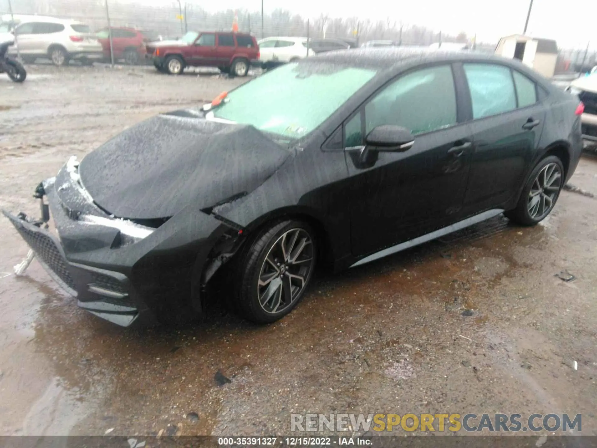 2 Photograph of a damaged car 5YFS4MCE0NP134371 TOYOTA COROLLA 2022
