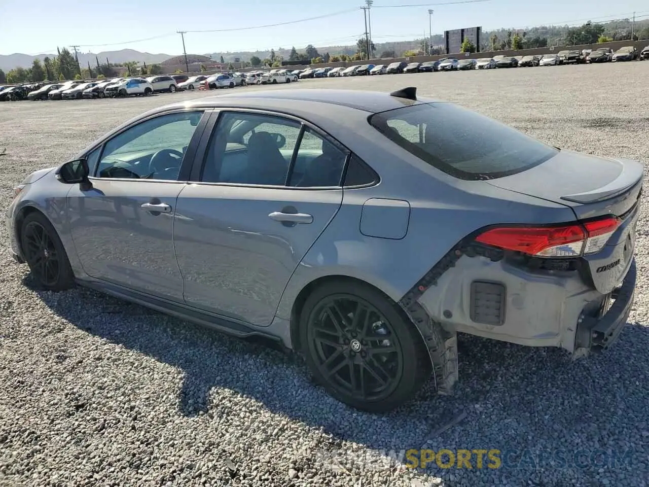 2 Photograph of a damaged car 5YFS4MCE0NP134810 TOYOTA COROLLA 2022