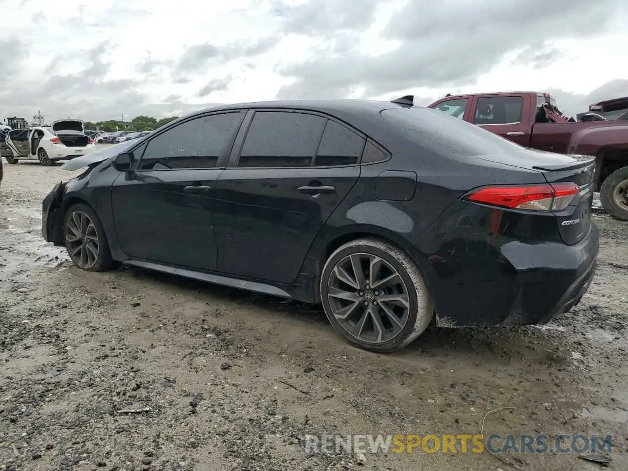 2 Photograph of a damaged car 5YFS4MCE1NP100438 TOYOTA COROLLA 2022