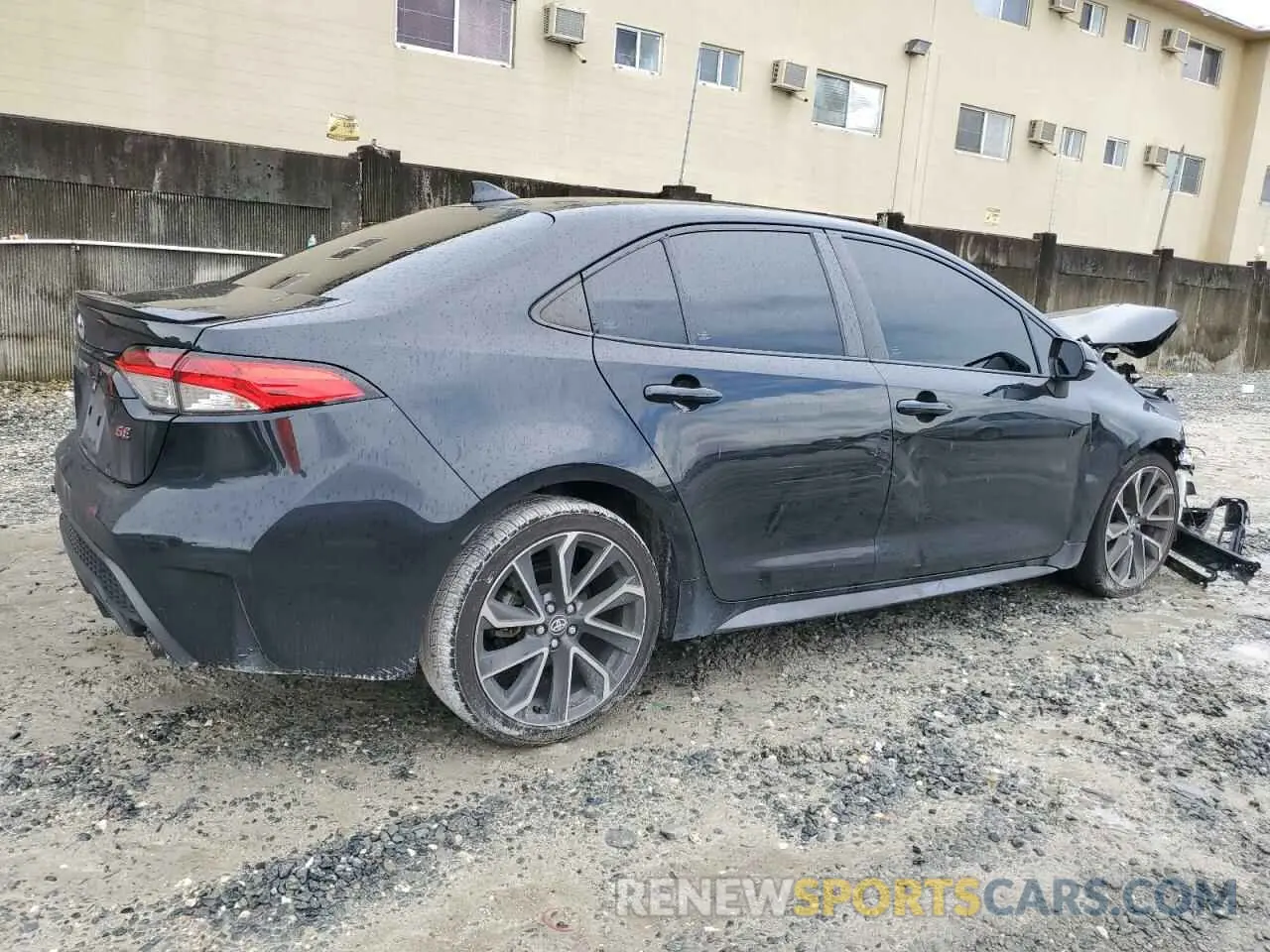 3 Photograph of a damaged car 5YFS4MCE1NP100438 TOYOTA COROLLA 2022